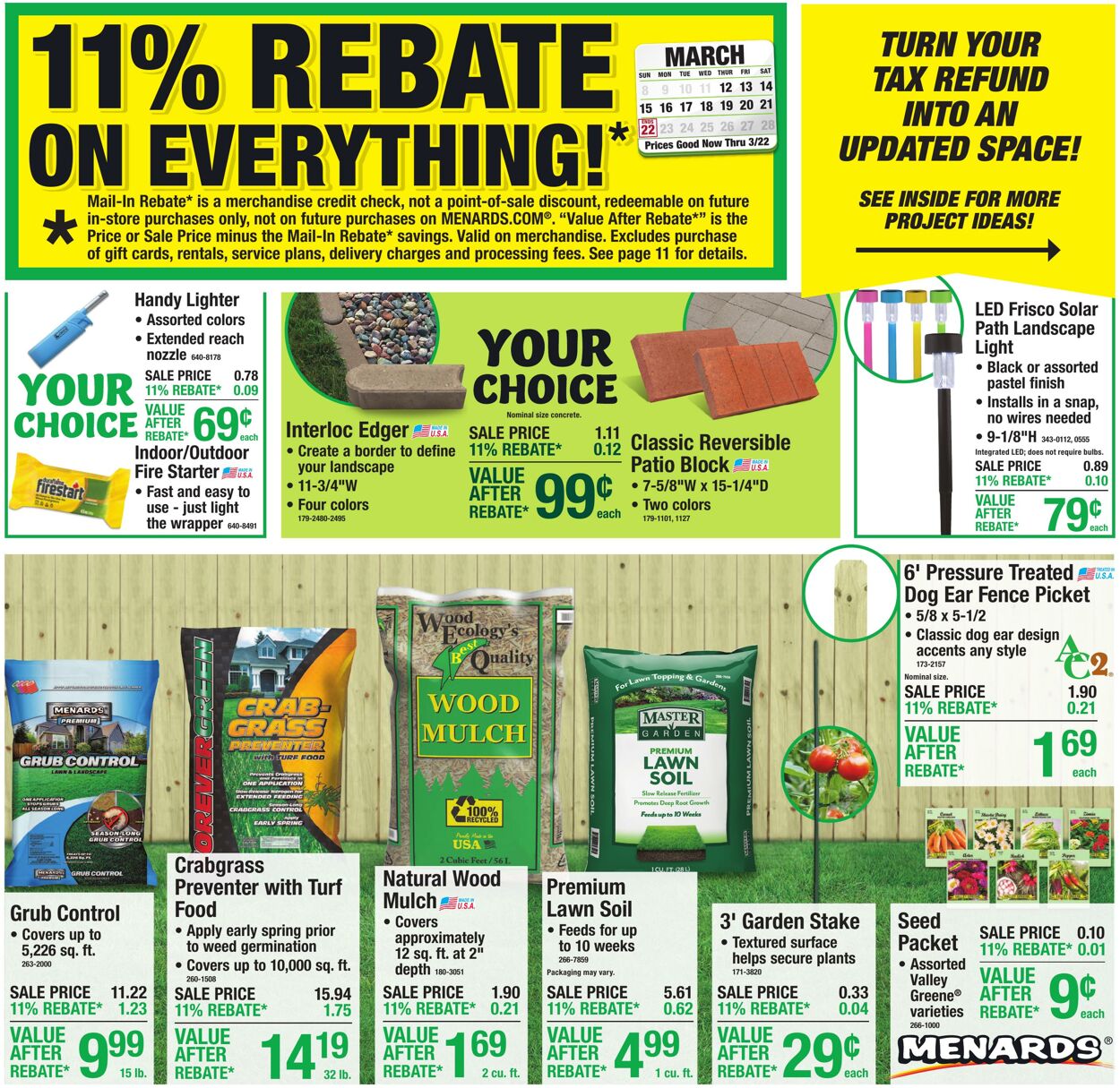 Catalogue Menards from 03/11/2026