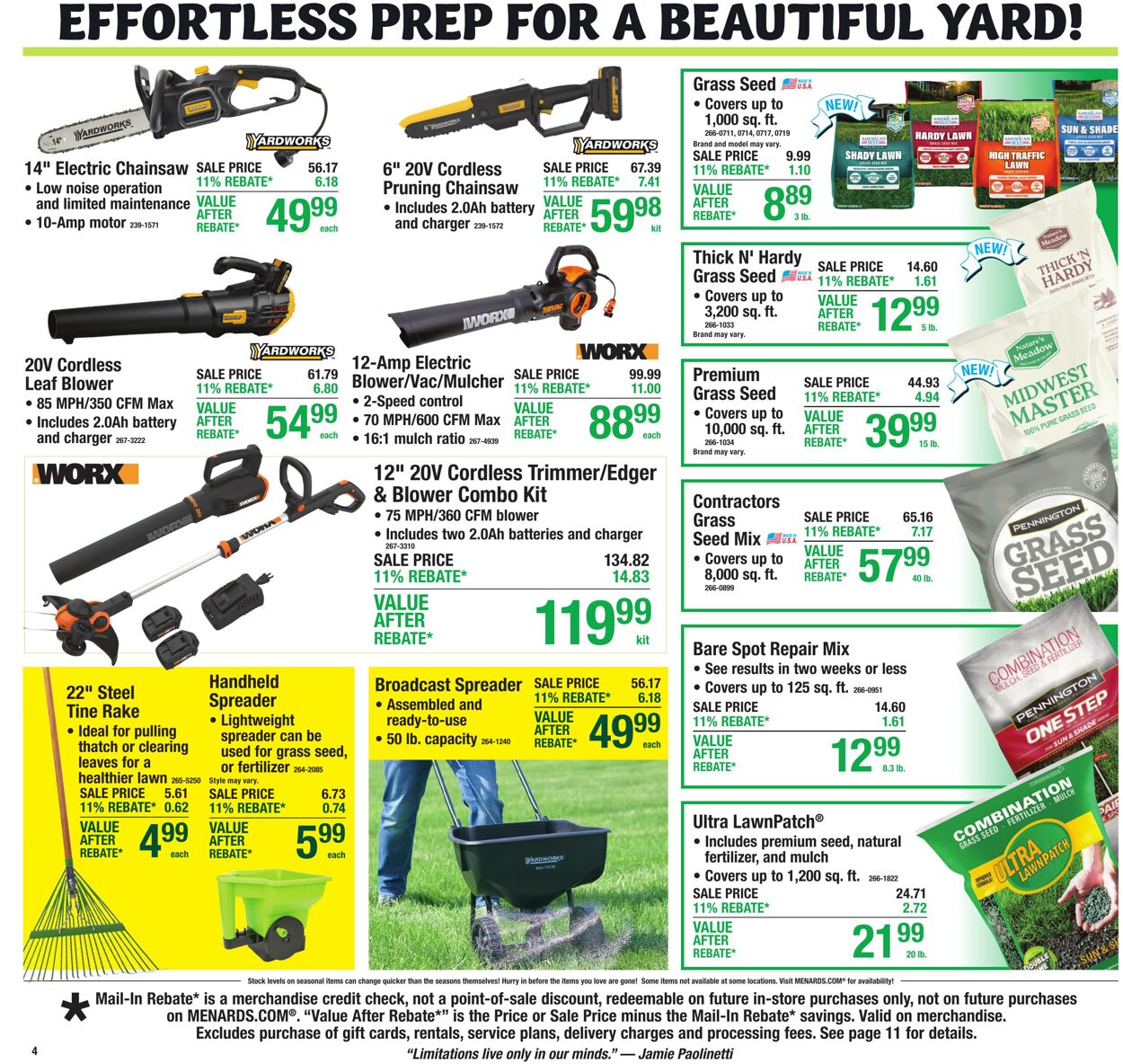 Catalogue Menards from 03/11/2026