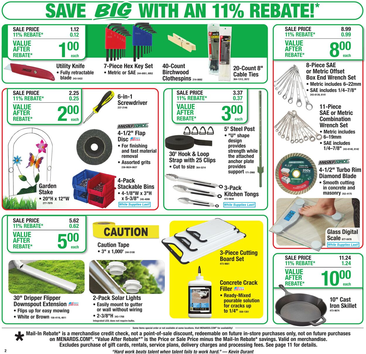 Catalogue Menards from 03/18/2026