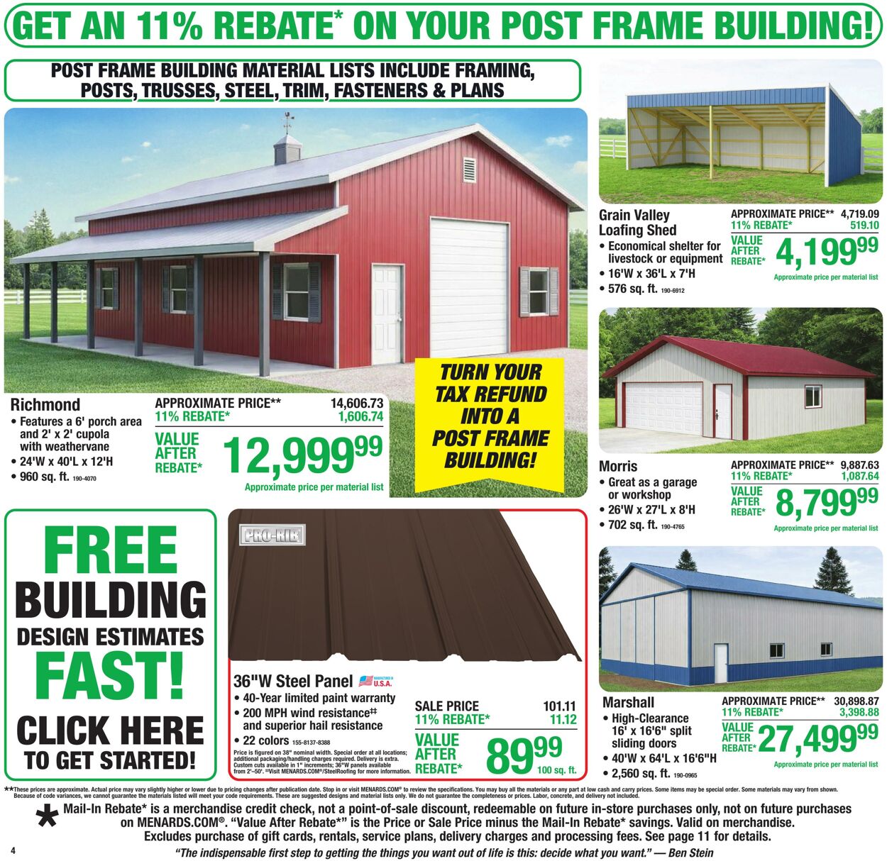 Catalogue Menards from 03/18/2026