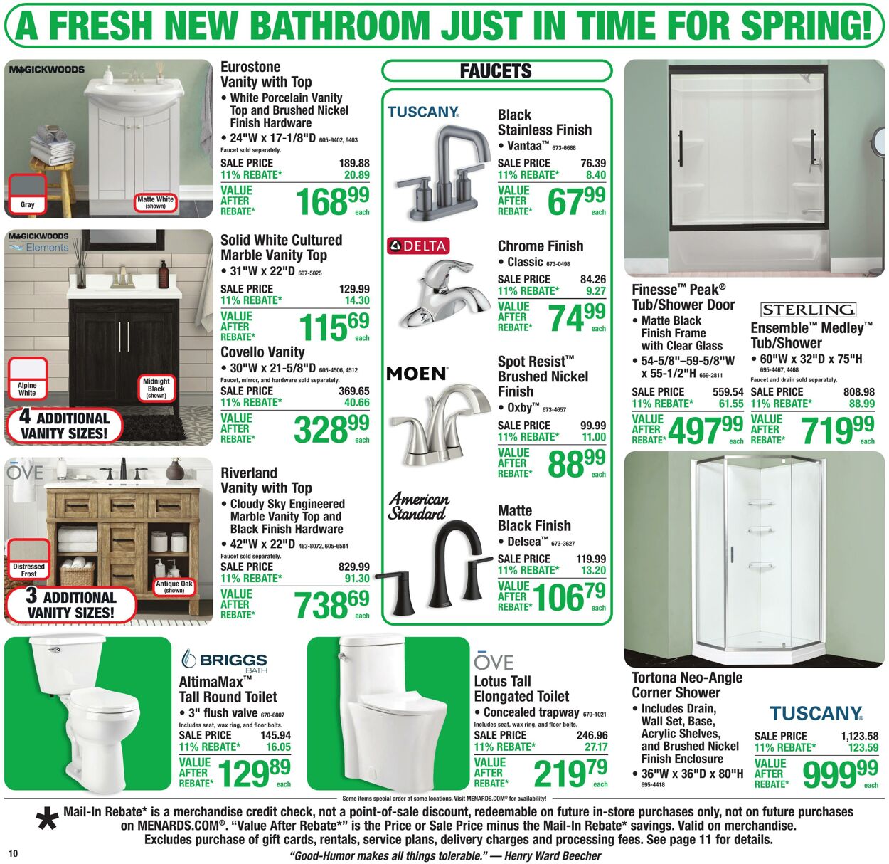 Catalogue Menards from 03/18/2026