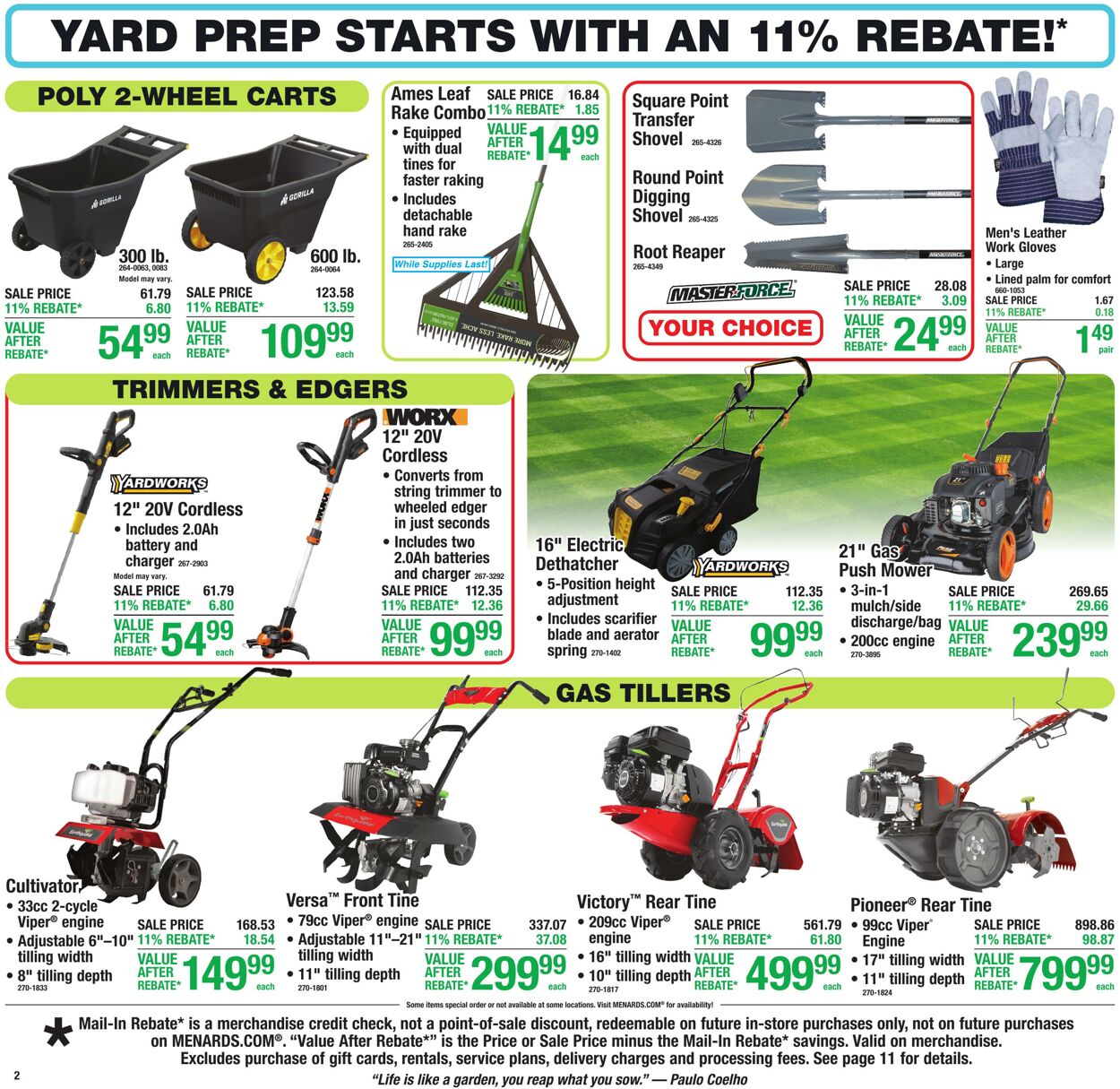 Catalogue Menards from 03/25/2026
