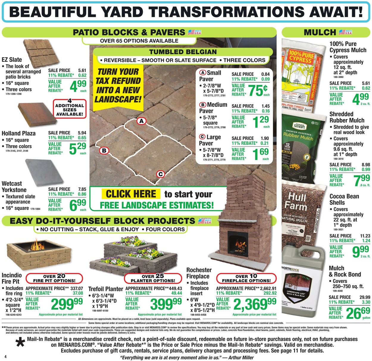 Catalogue Menards from 03/25/2026