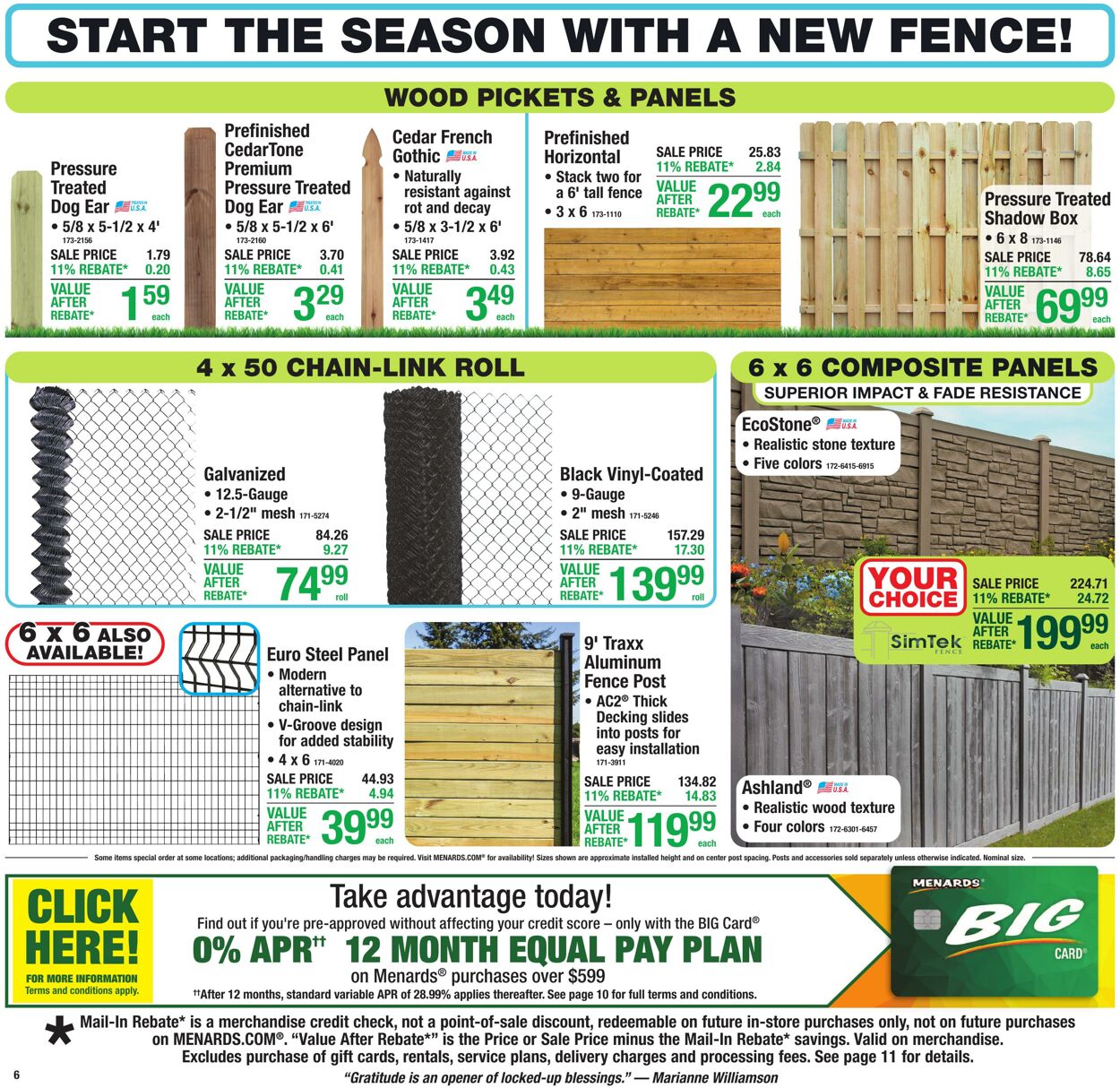 Catalogue Menards from 03/25/2026