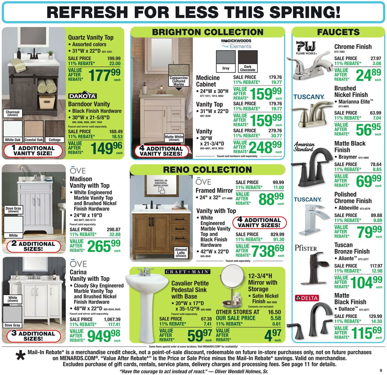 Catalogue Menards from 03/25/2026