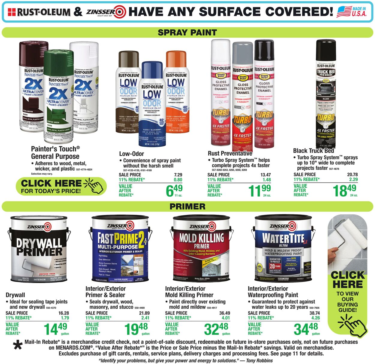 Catalogue Menards from 03/25/2026