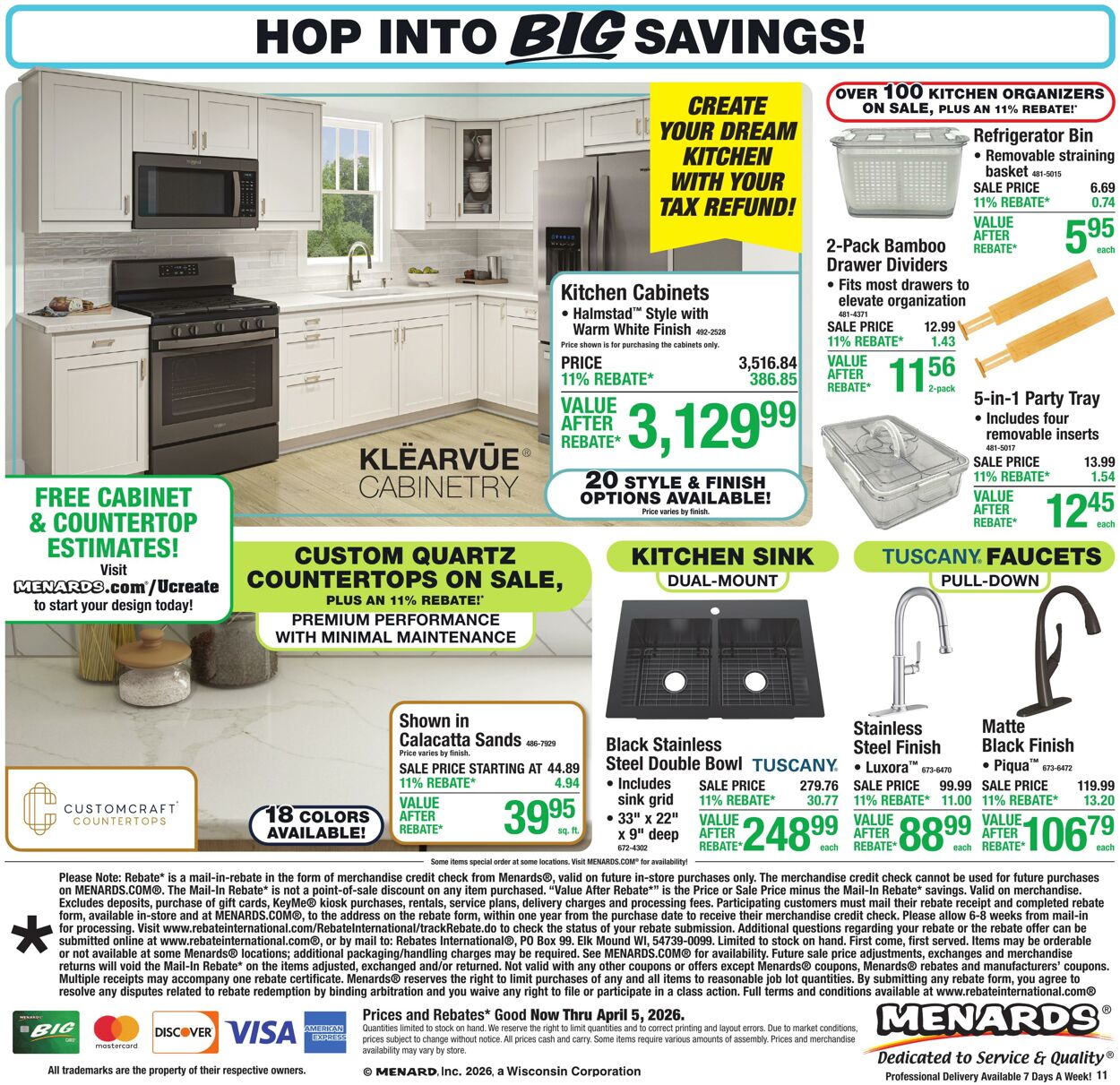 Catalogue Menards from 03/25/2026