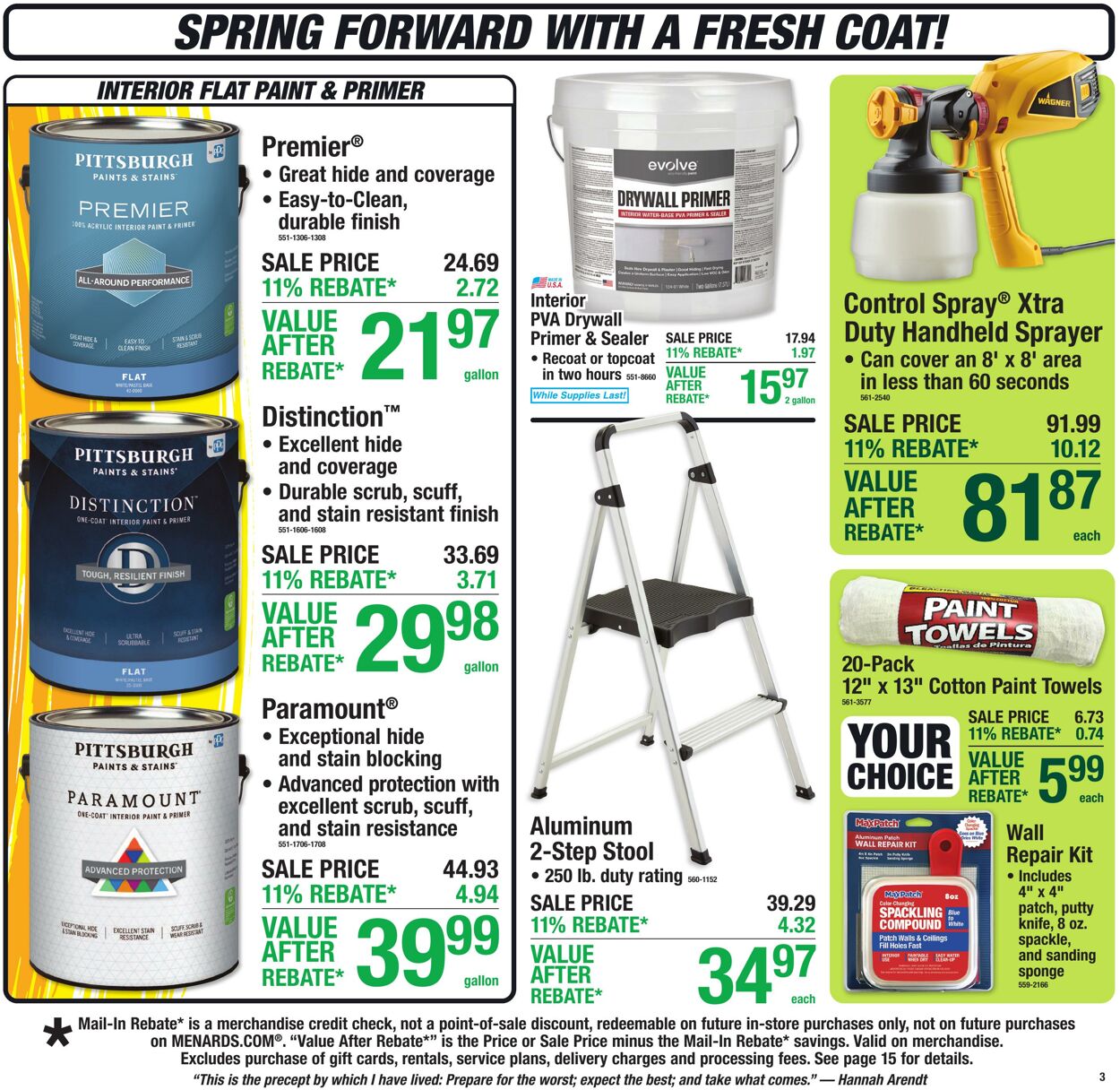 Catalogue Menards from 04/01/2026