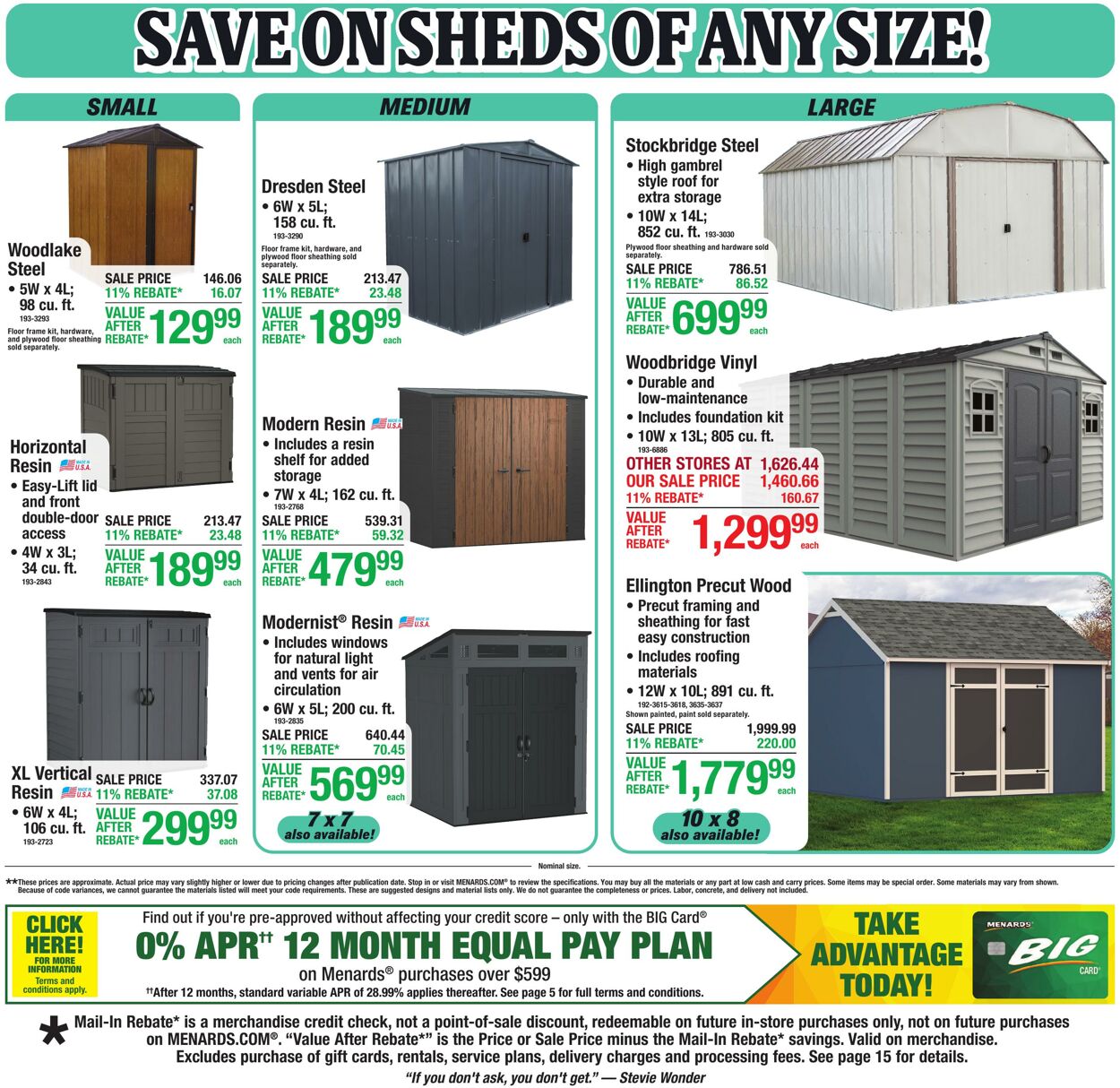 Catalogue Menards from 04/01/2026