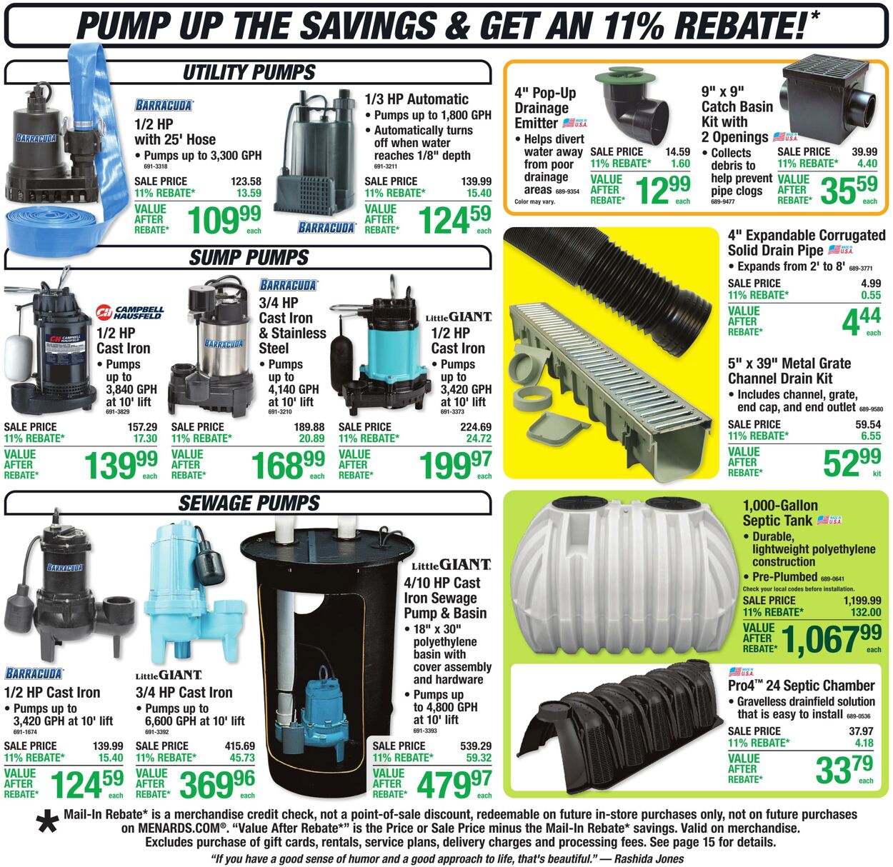 Catalogue Menards from 04/01/2026