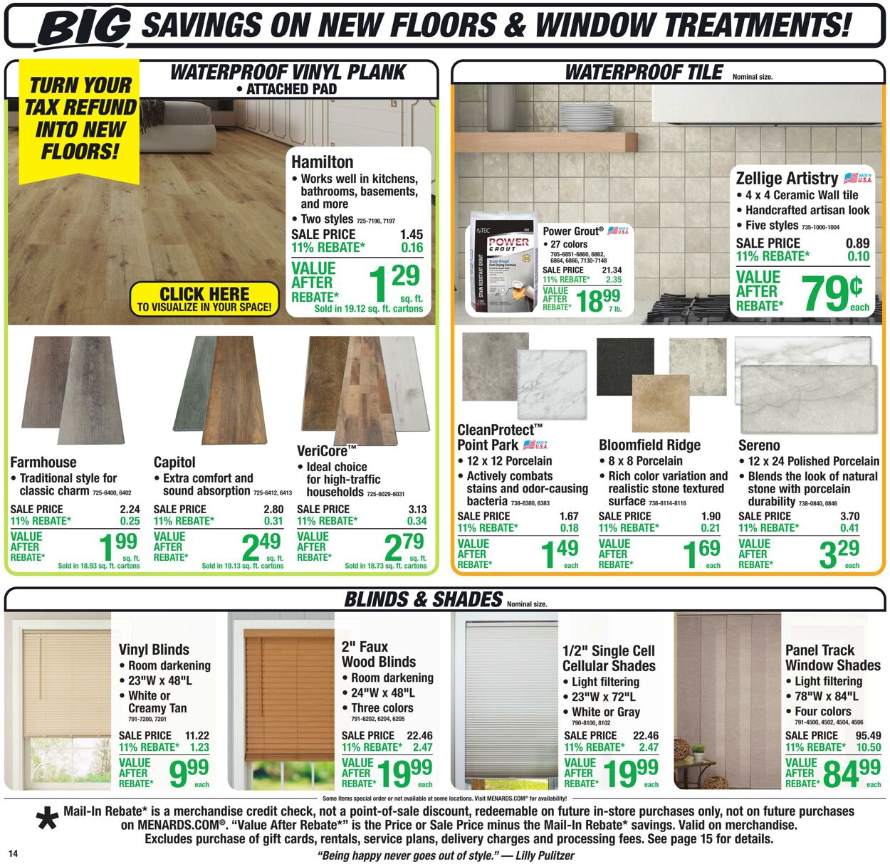 Catalogue Menards from 04/01/2026