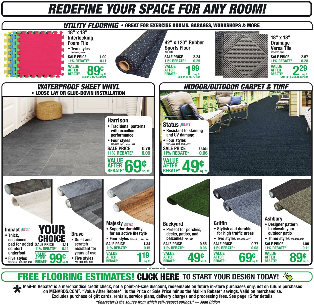 Catalogue Menards from 04/01/2026