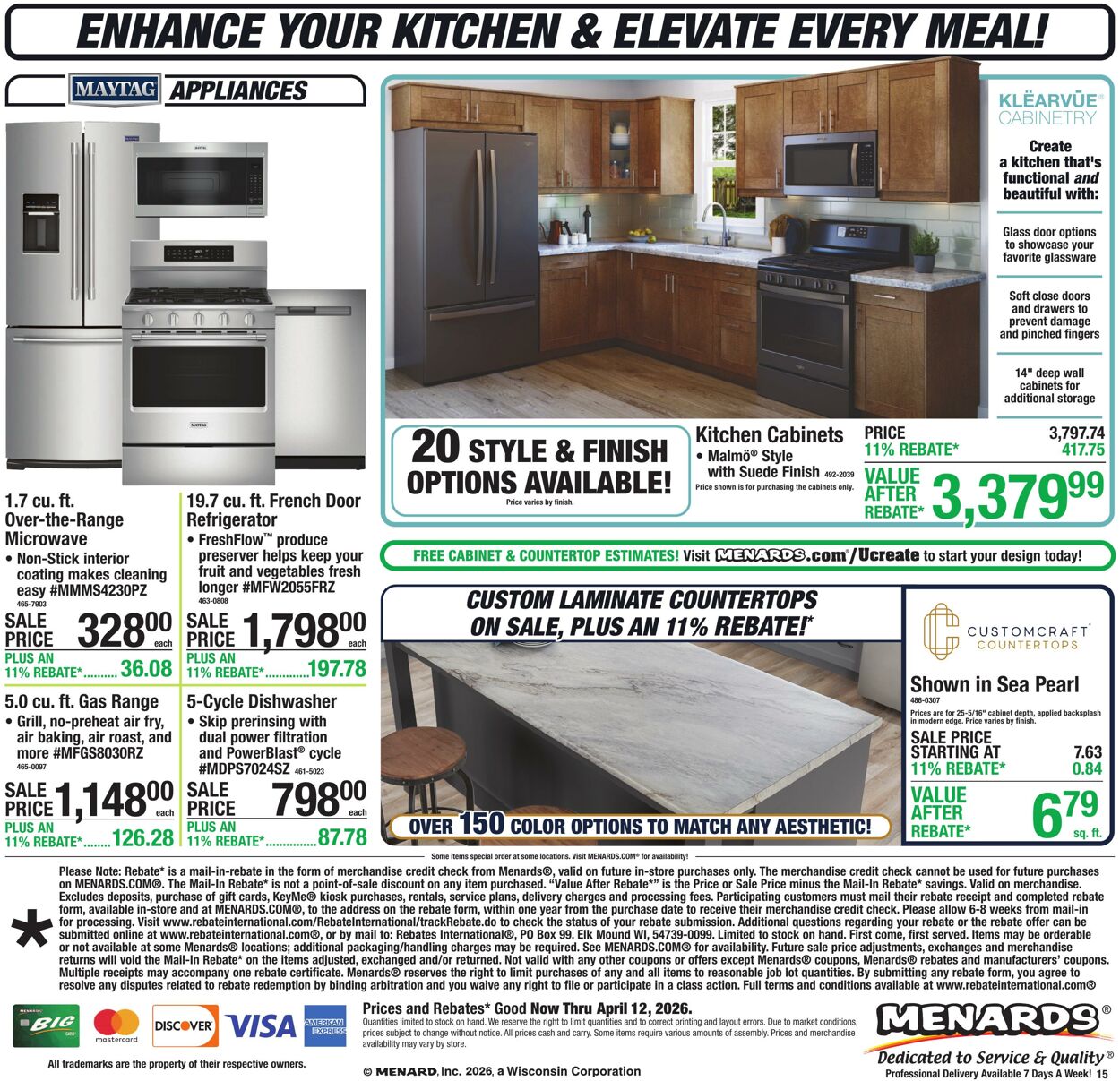 Catalogue Menards from 04/01/2026