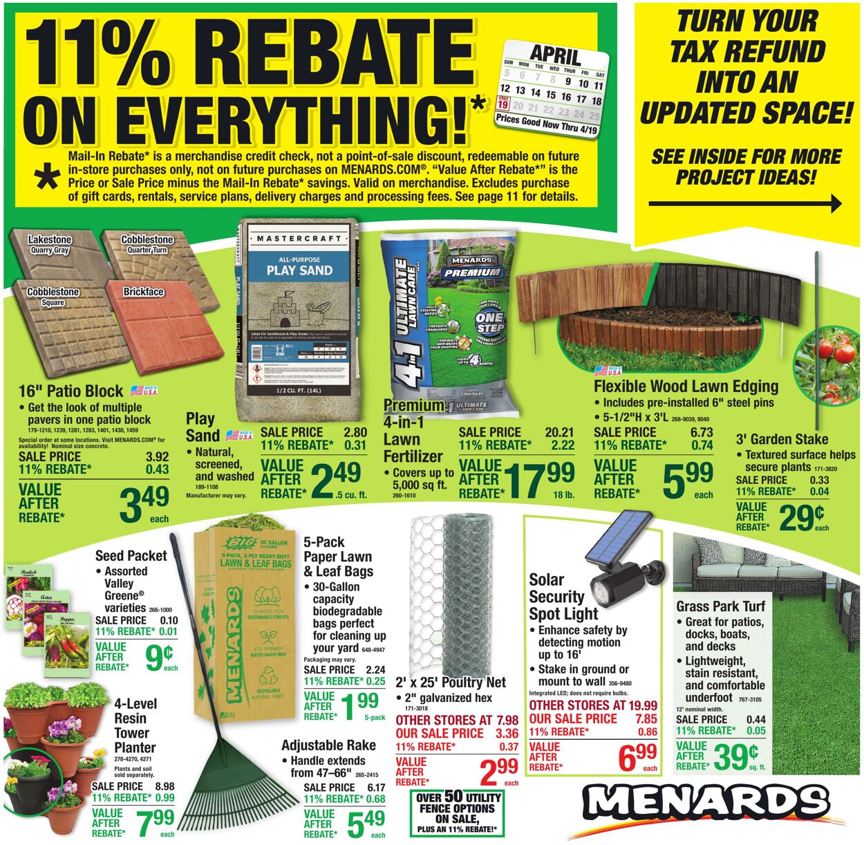 Catalogue Menards from 04/08/2026