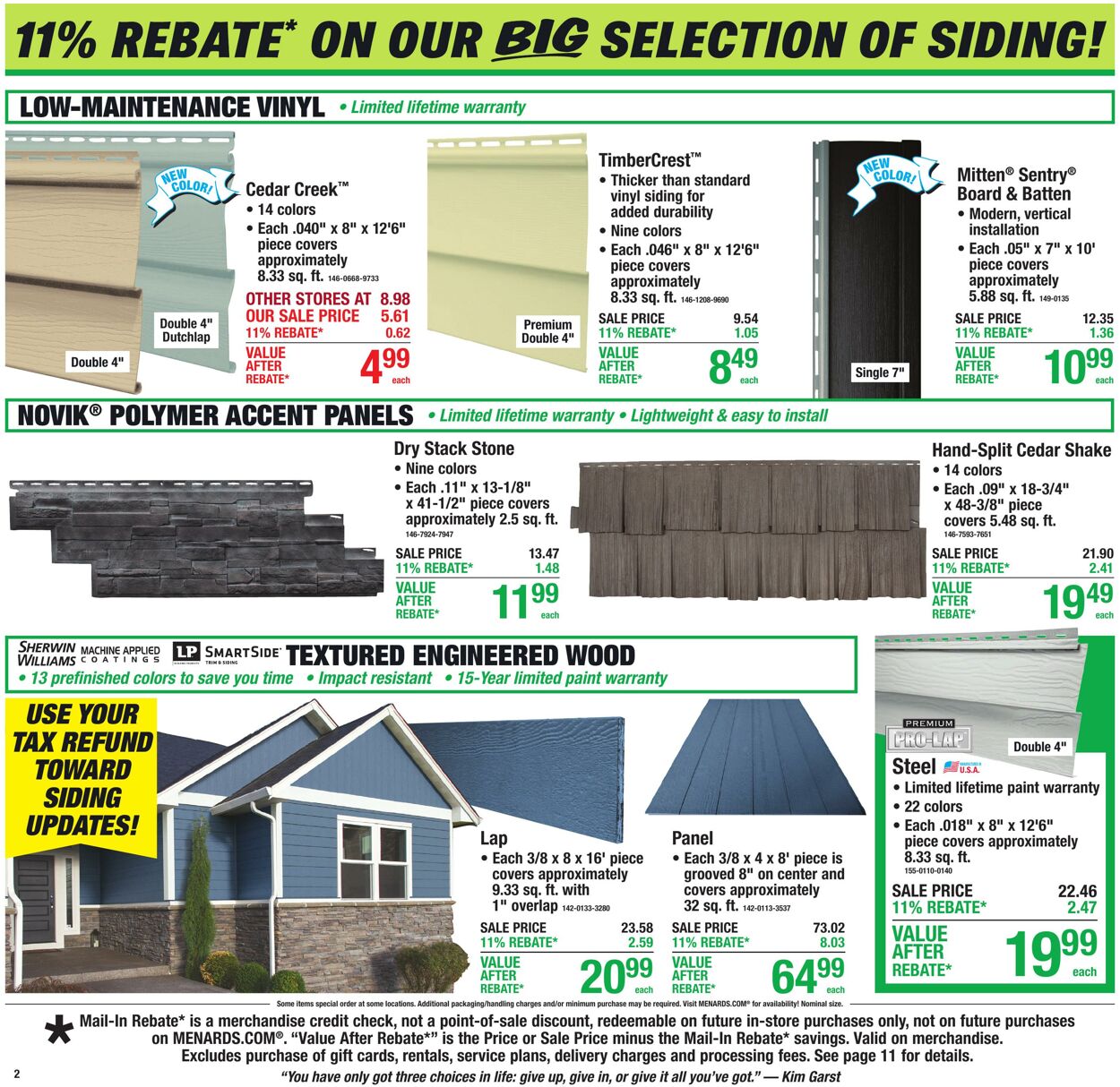 Catalogue Menards from 04/08/2026