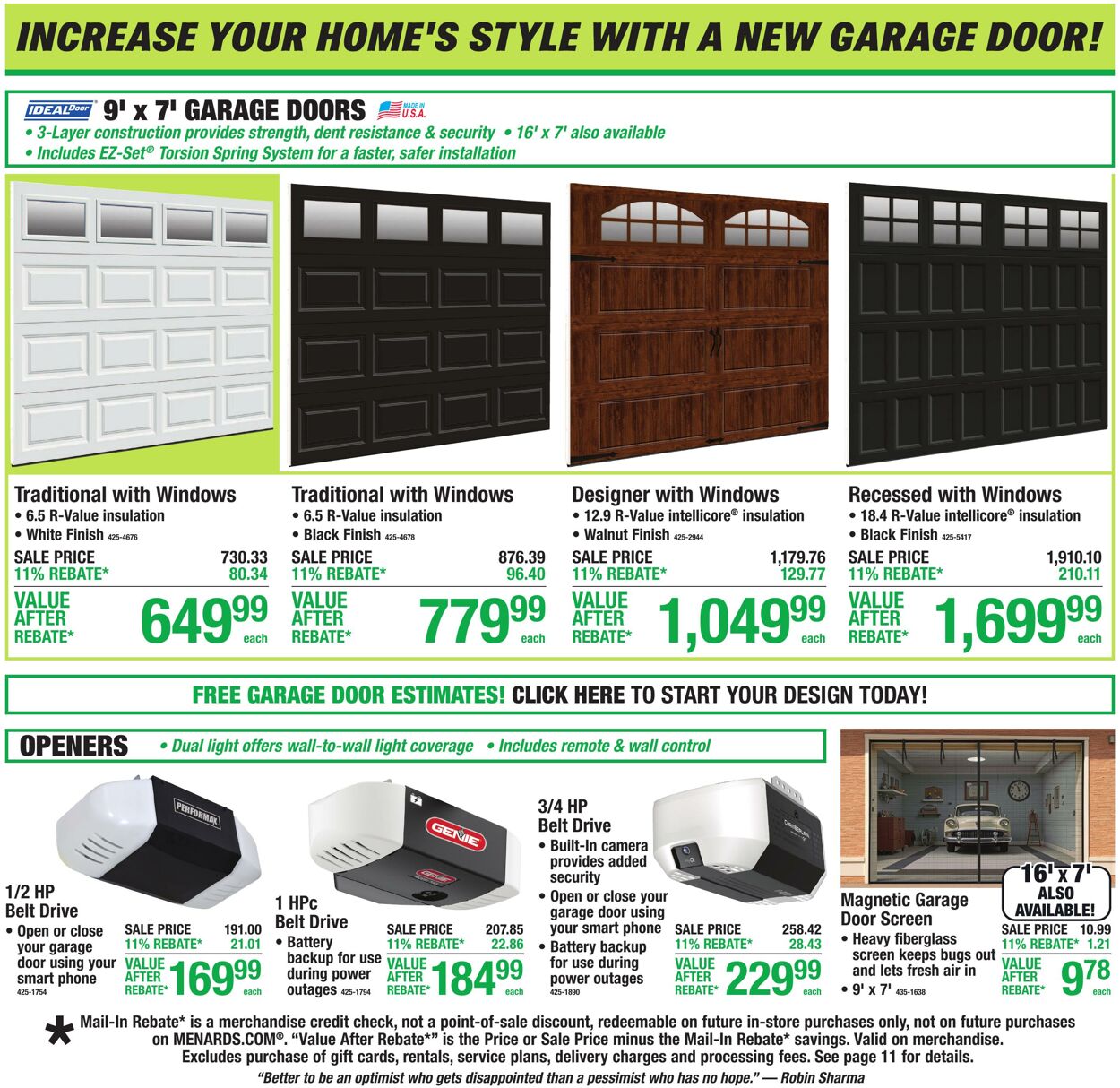 Catalogue Menards from 04/08/2026