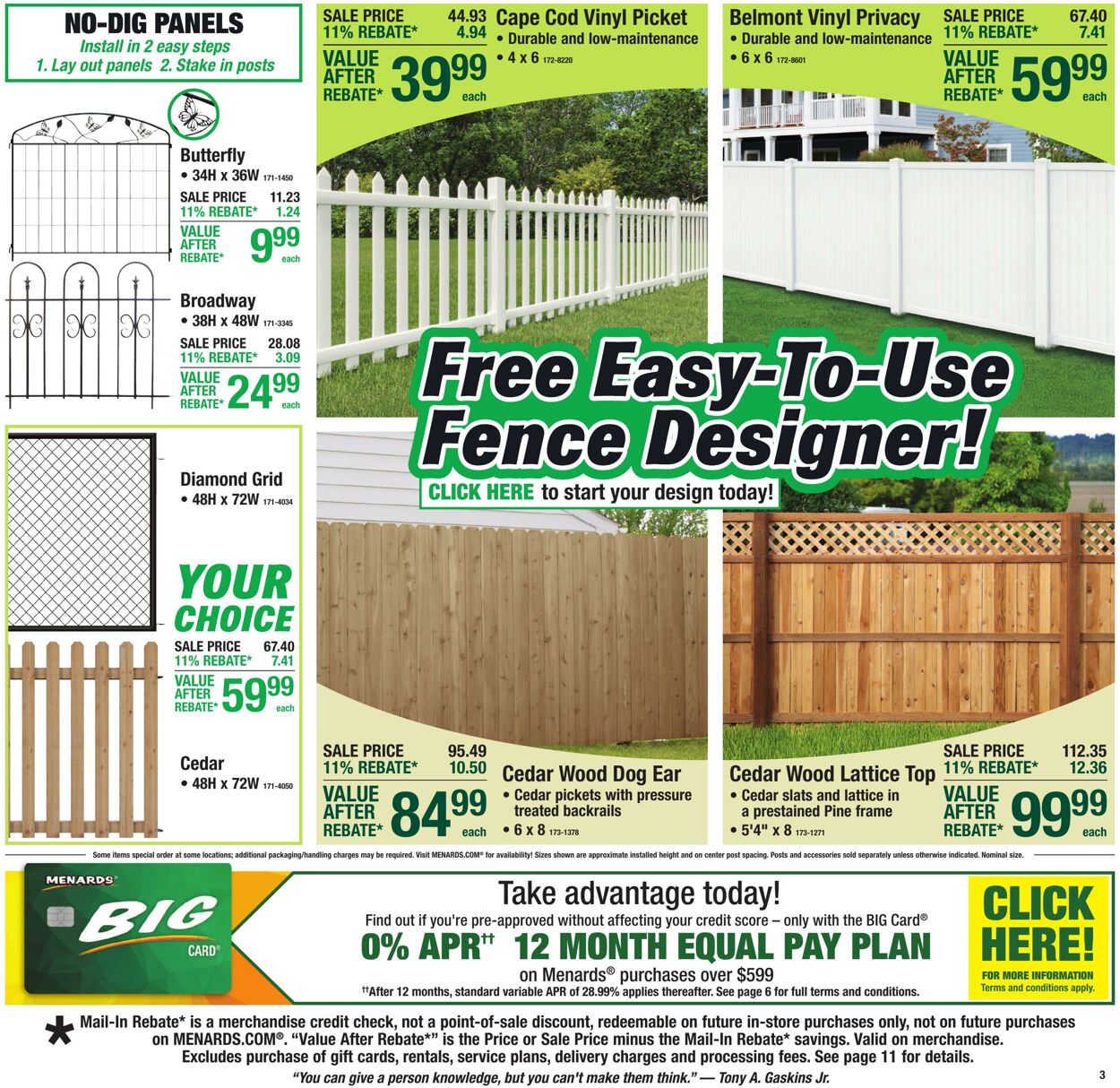 Catalogue Menards from 04/08/2026