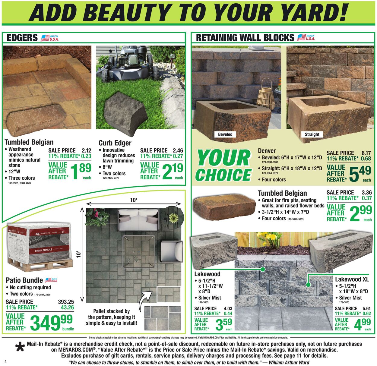 Catalogue Menards from 04/08/2026