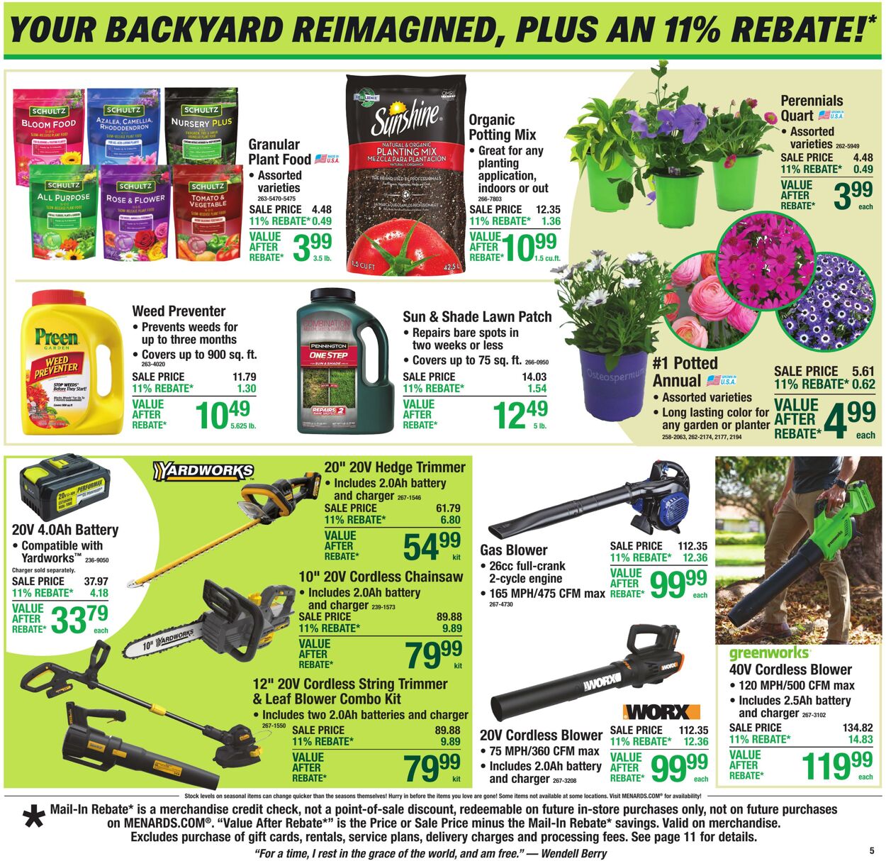 Catalogue Menards from 04/08/2026