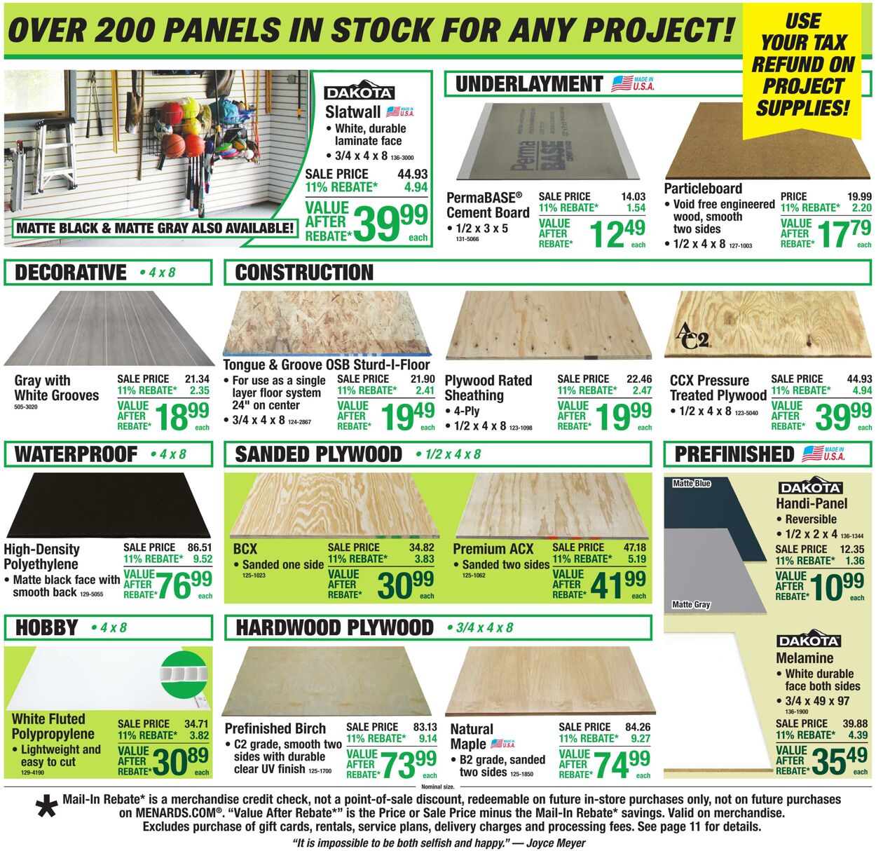 Catalogue Menards from 04/08/2026
