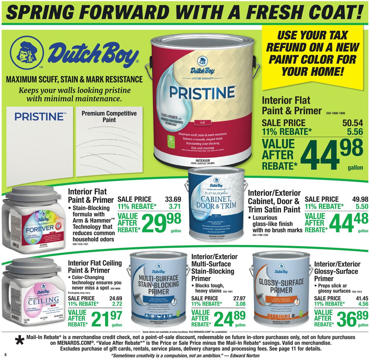 Catalogue Menards from 04/08/2026