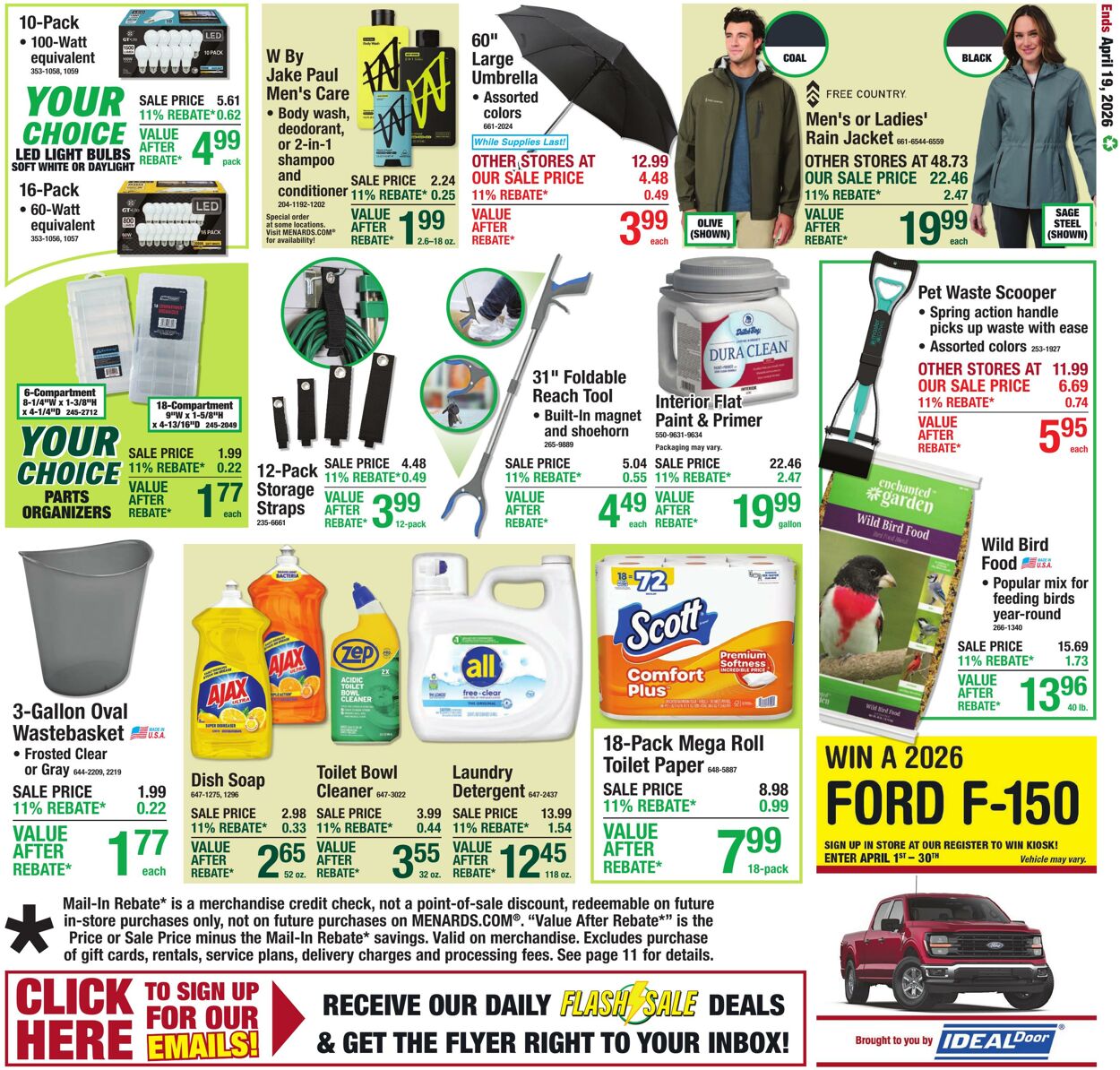 Catalogue Menards from 04/08/2026