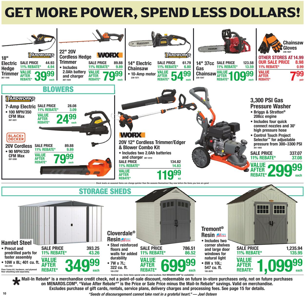 Catalogue Menards from 04/15/2026