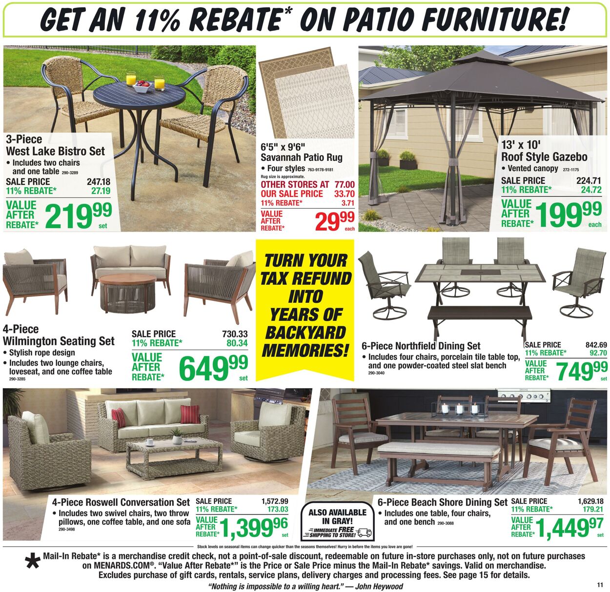 Catalogue Menards from 04/15/2026