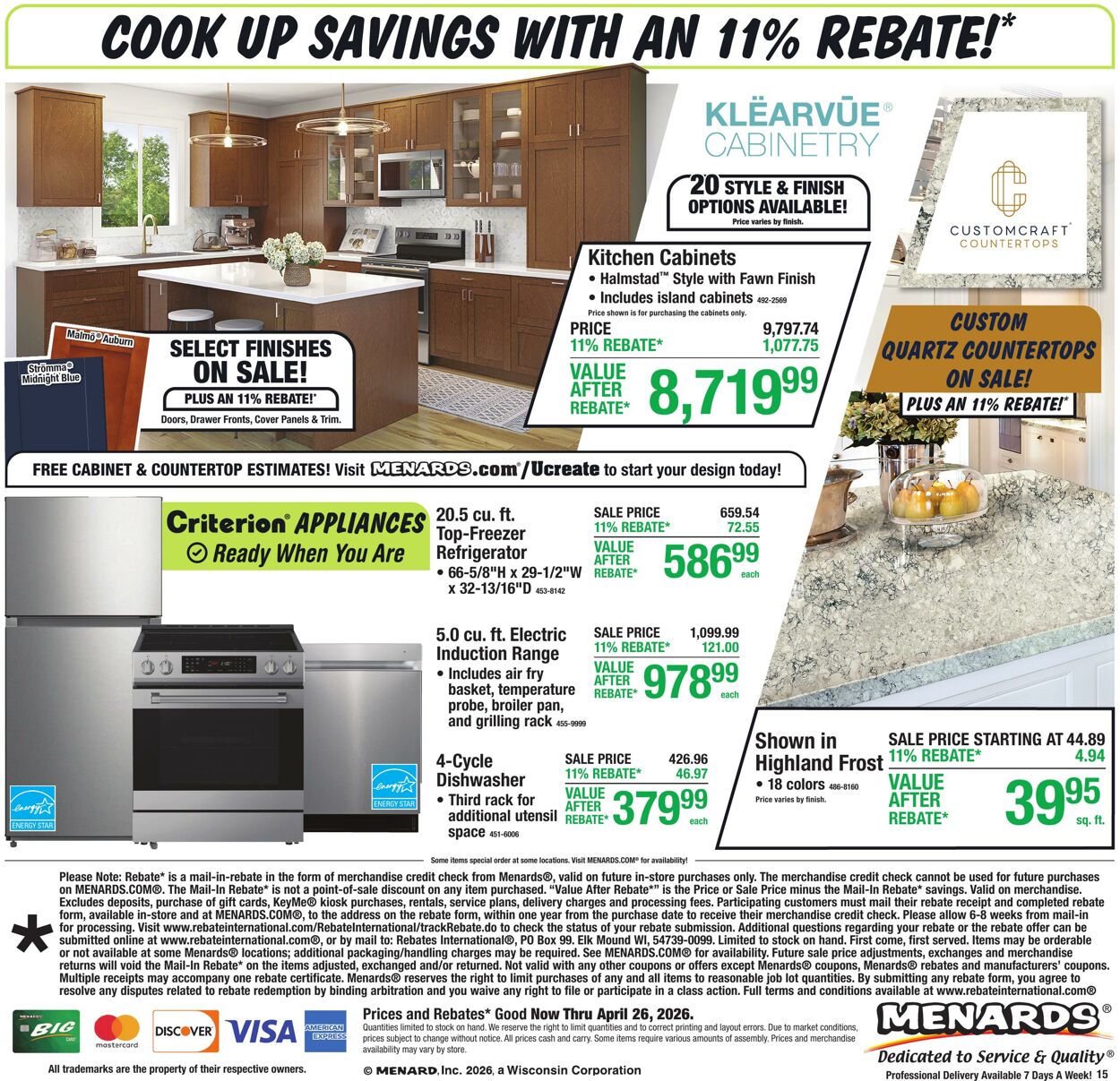 Catalogue Menards from 04/15/2026