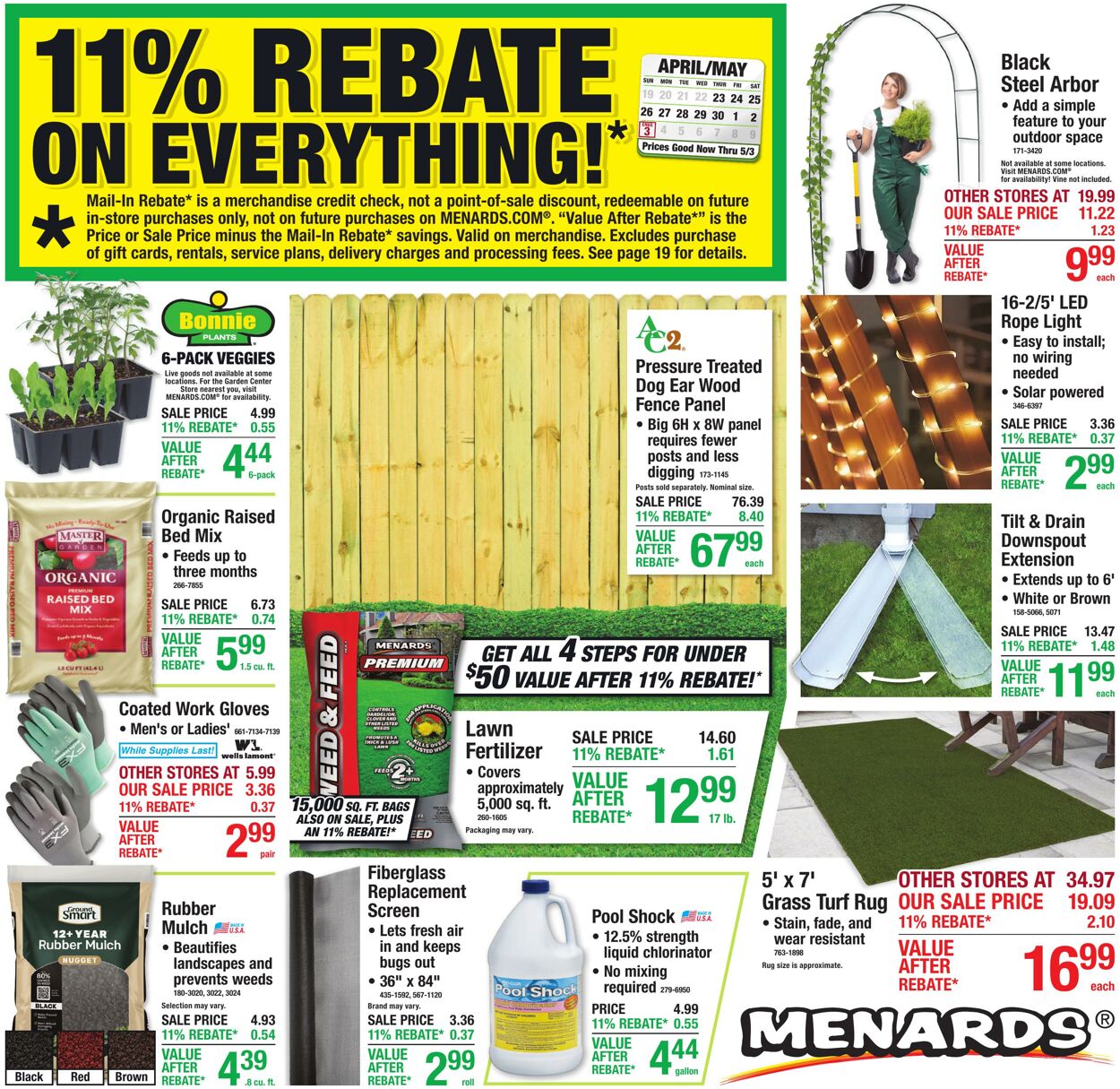 Catalogue Menards from 04/22/2026