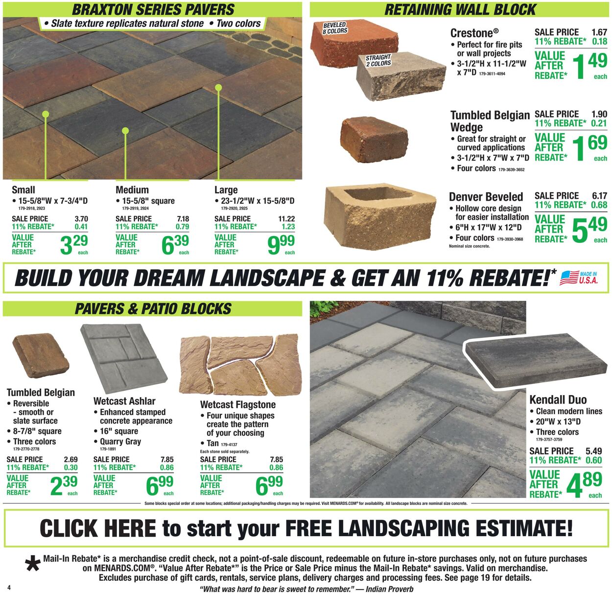 Catalogue Menards from 04/22/2026