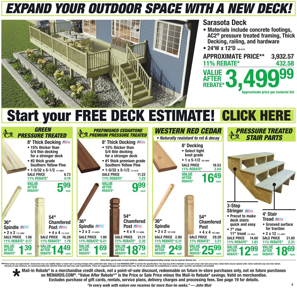 Catalogue Menards from 04/22/2026