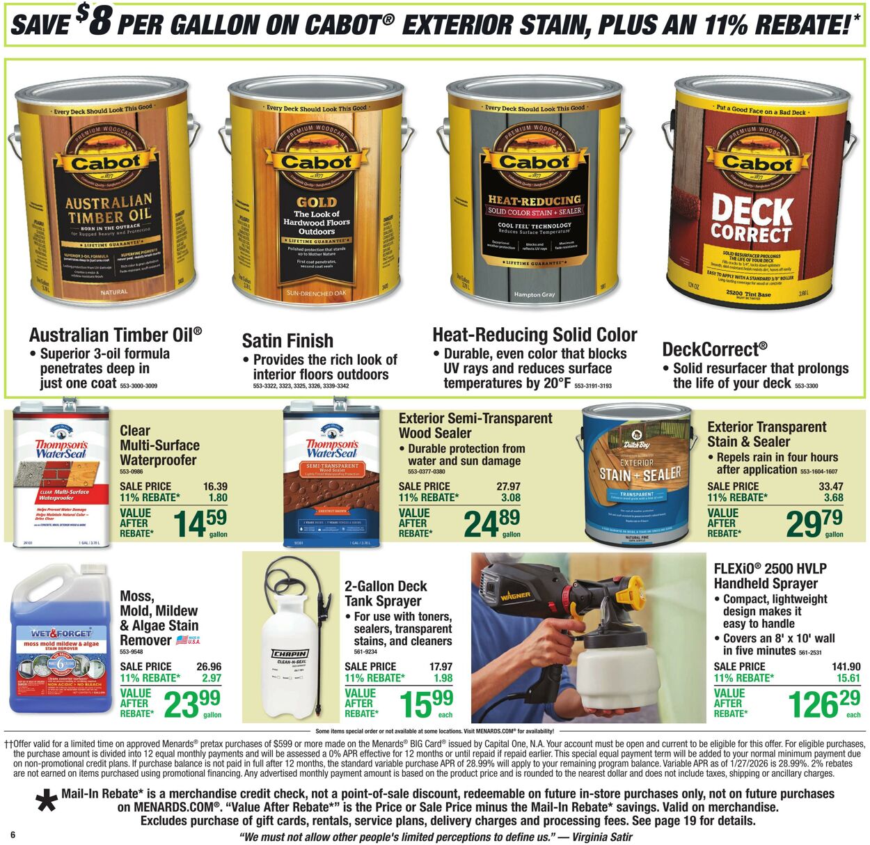 Catalogue Menards from 04/22/2026