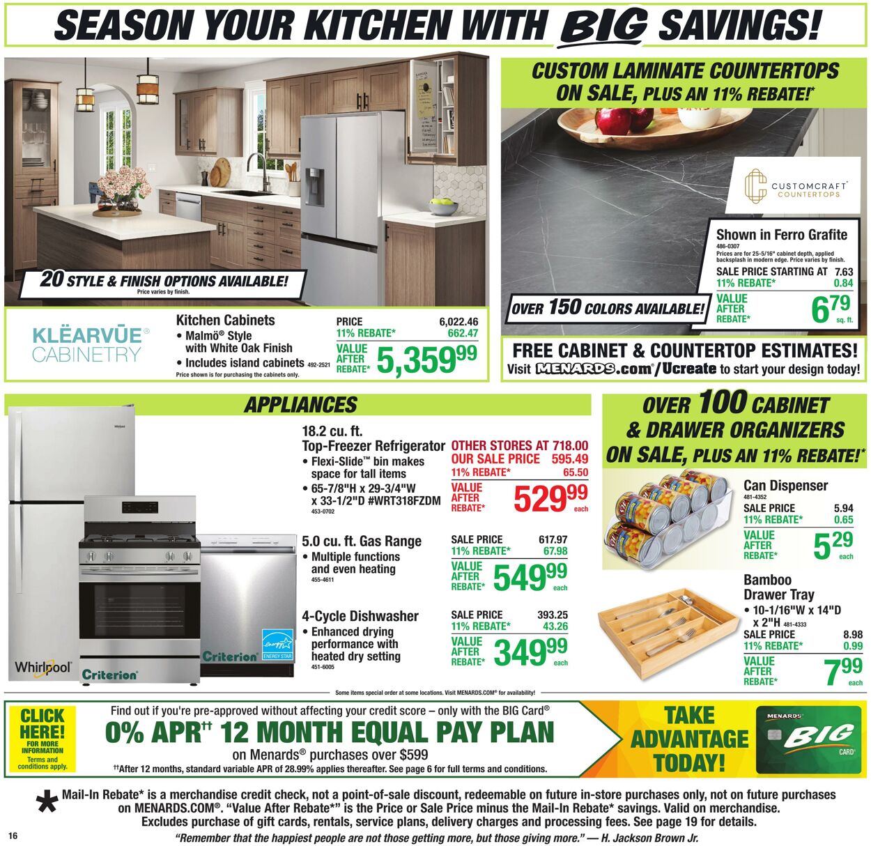 Catalogue Menards from 04/22/2026