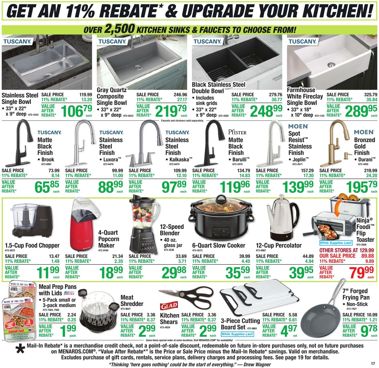 Catalogue Menards from 04/22/2026