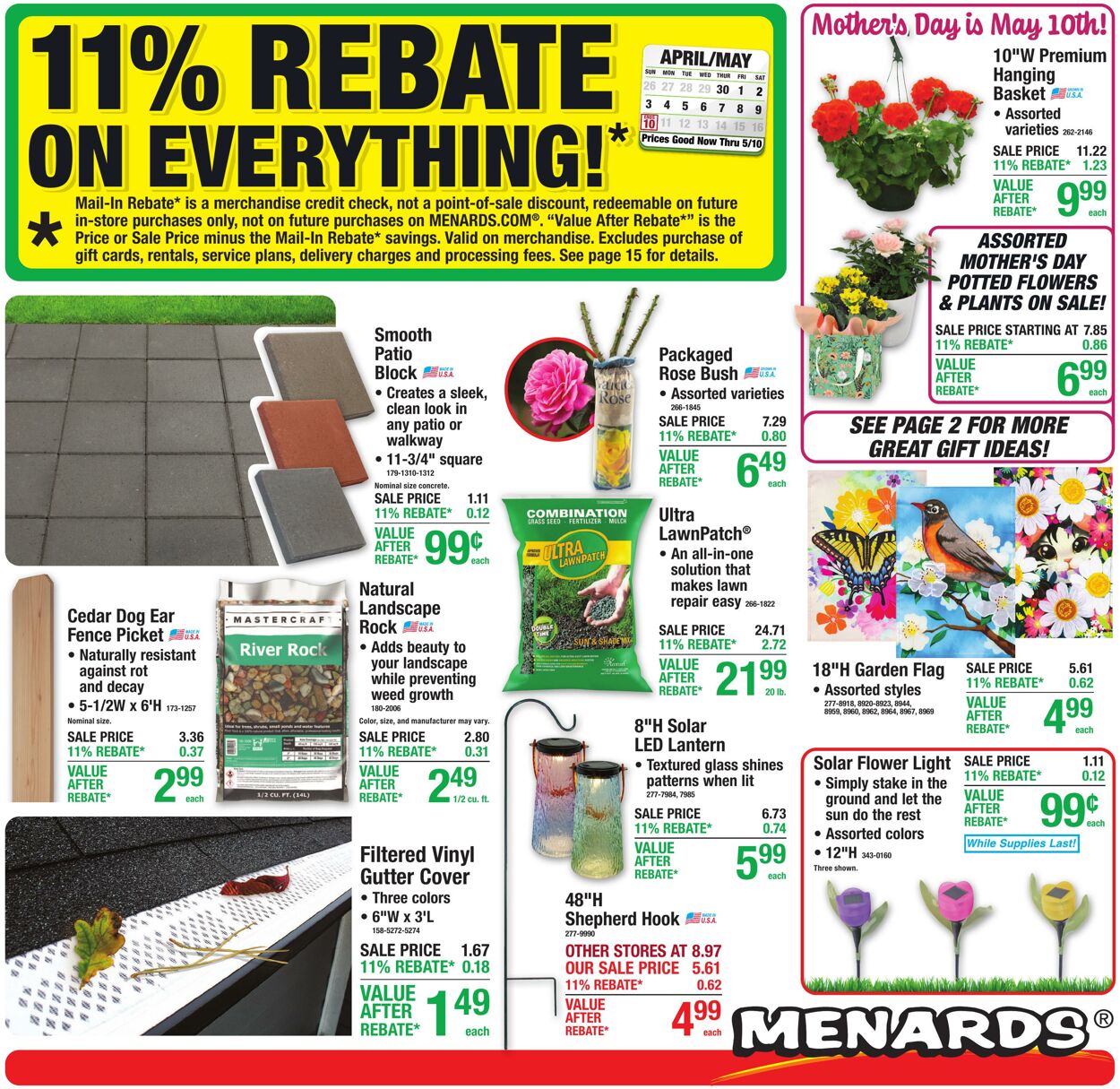 Catalogue Menards from 04/29/2026