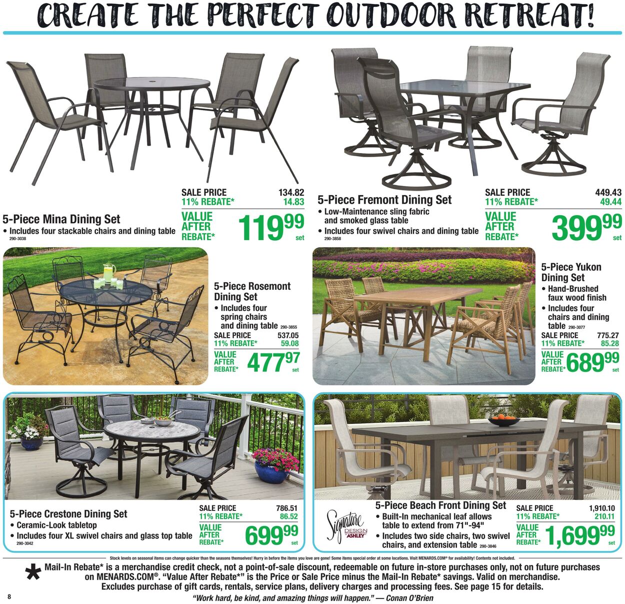Catalogue Menards from 04/29/2026