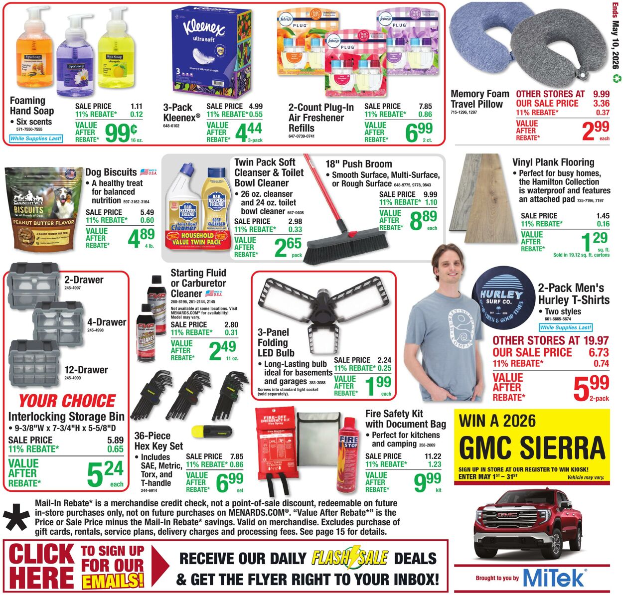 Catalogue Menards from 04/29/2026