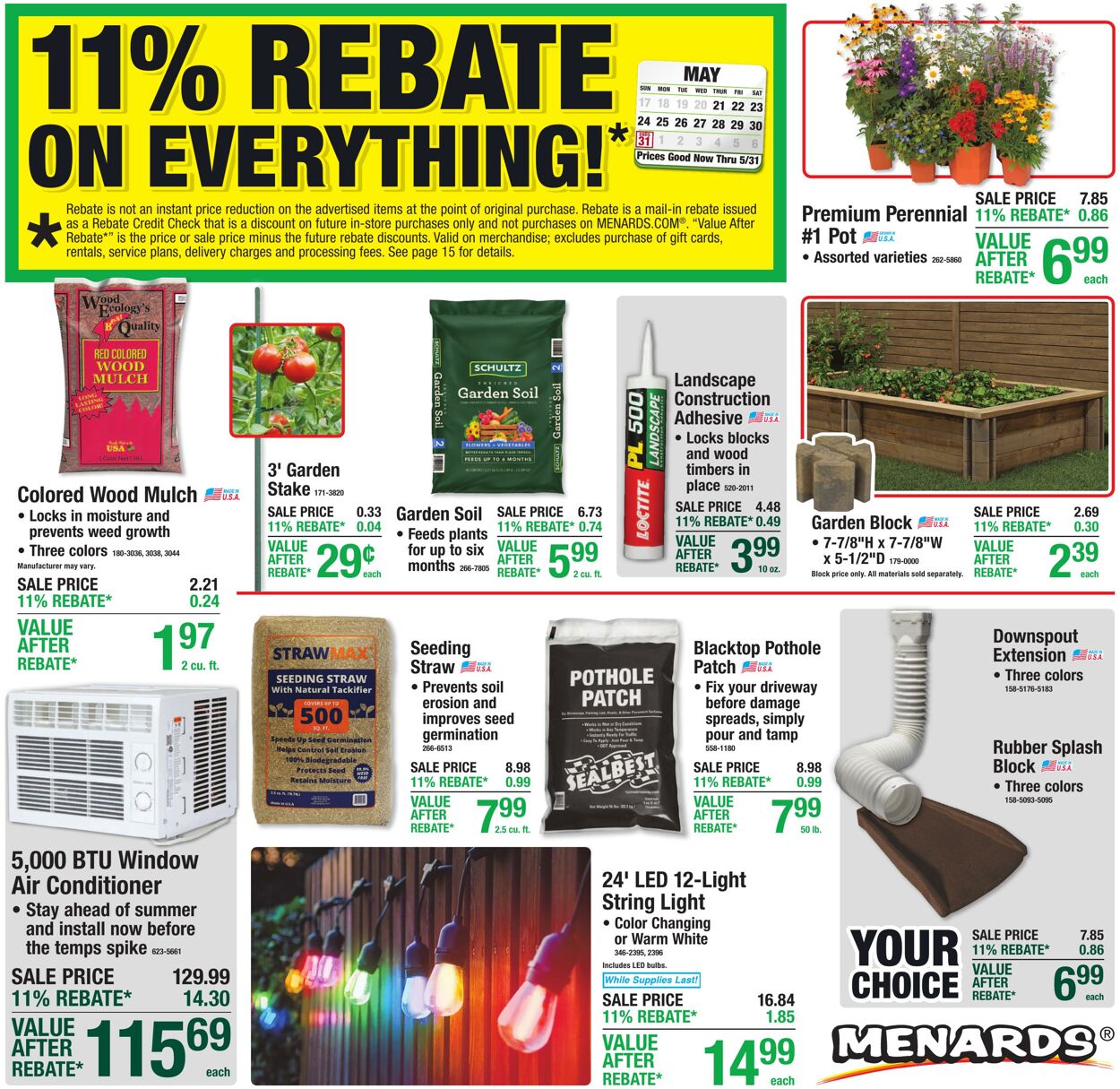 Catalogue Menards from 05/20/2026