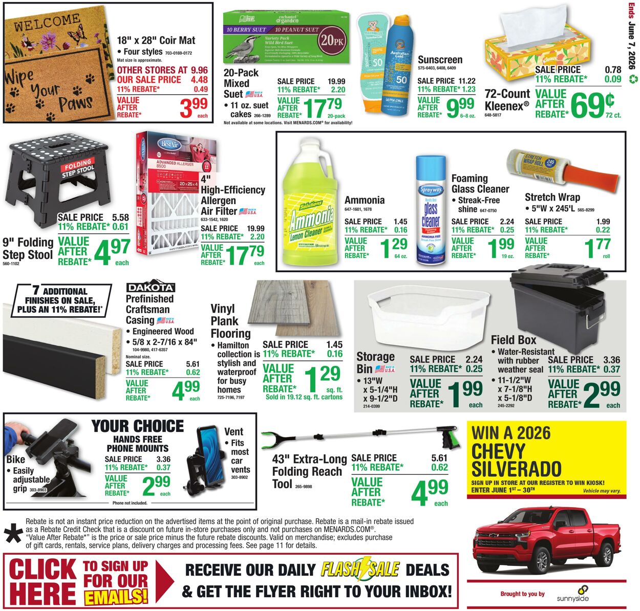 Catalogue Menards from 05/27/2026