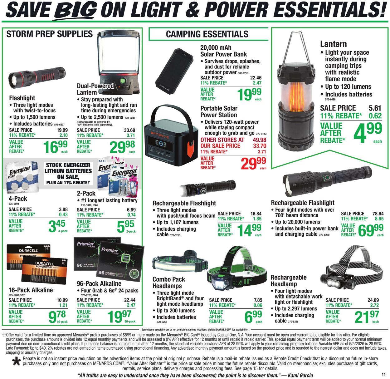 Catalogue Menards from 06/03/2026