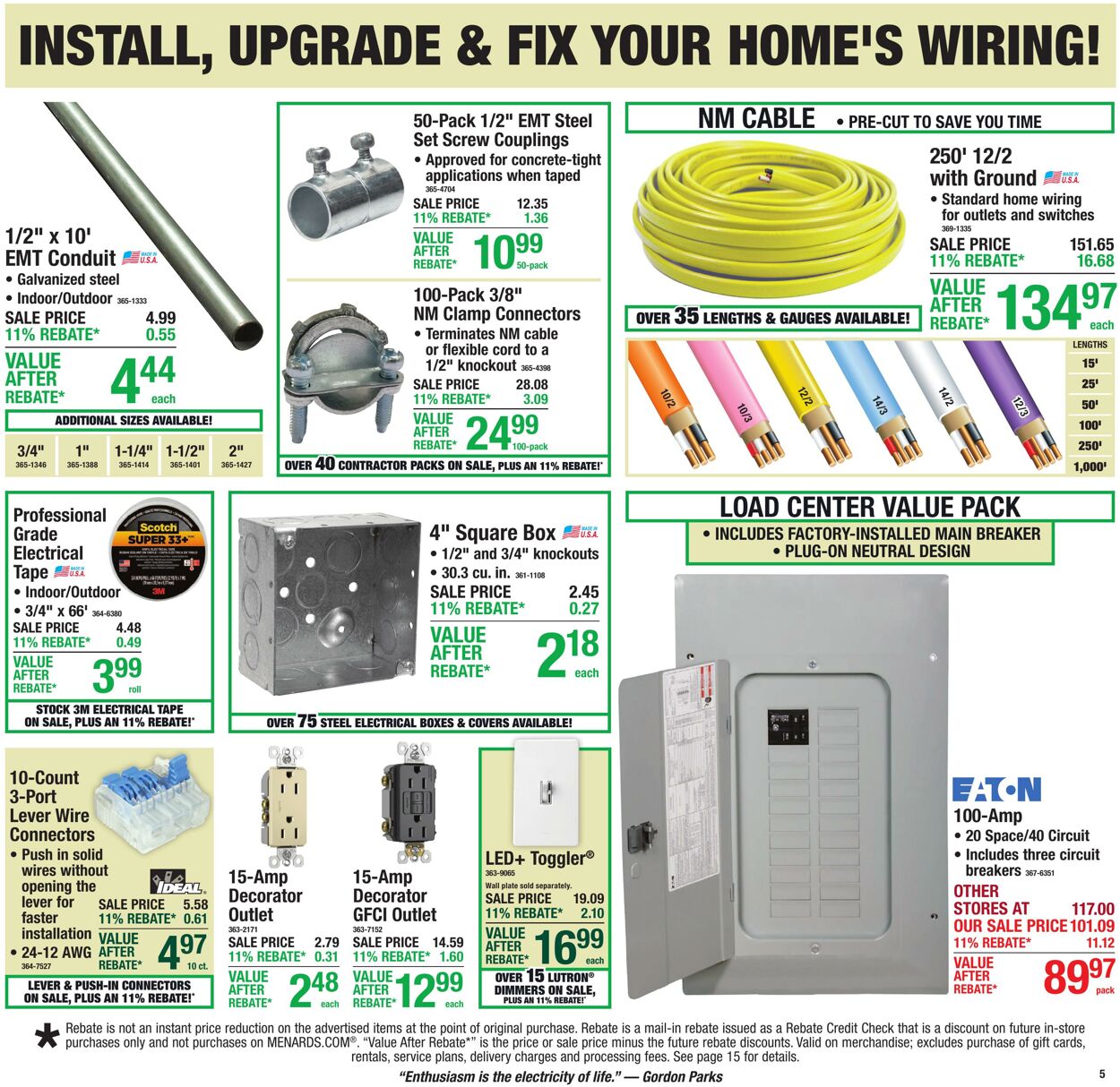 Catalogue Menards from 06/10/2026
