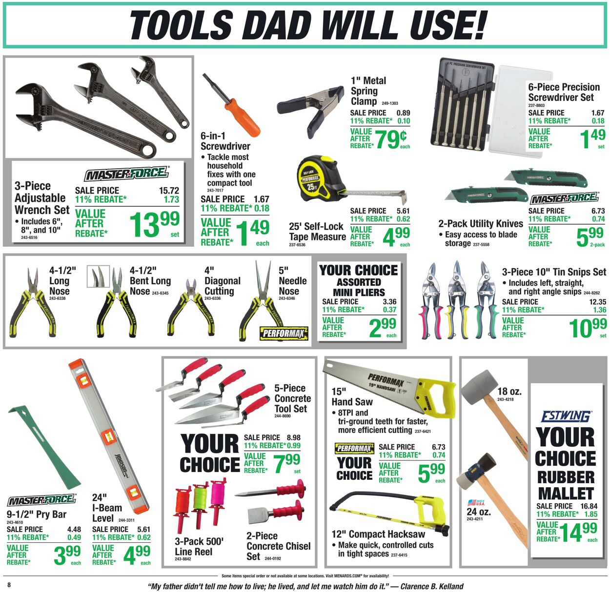 Catalogue Menards from 06/10/2026
