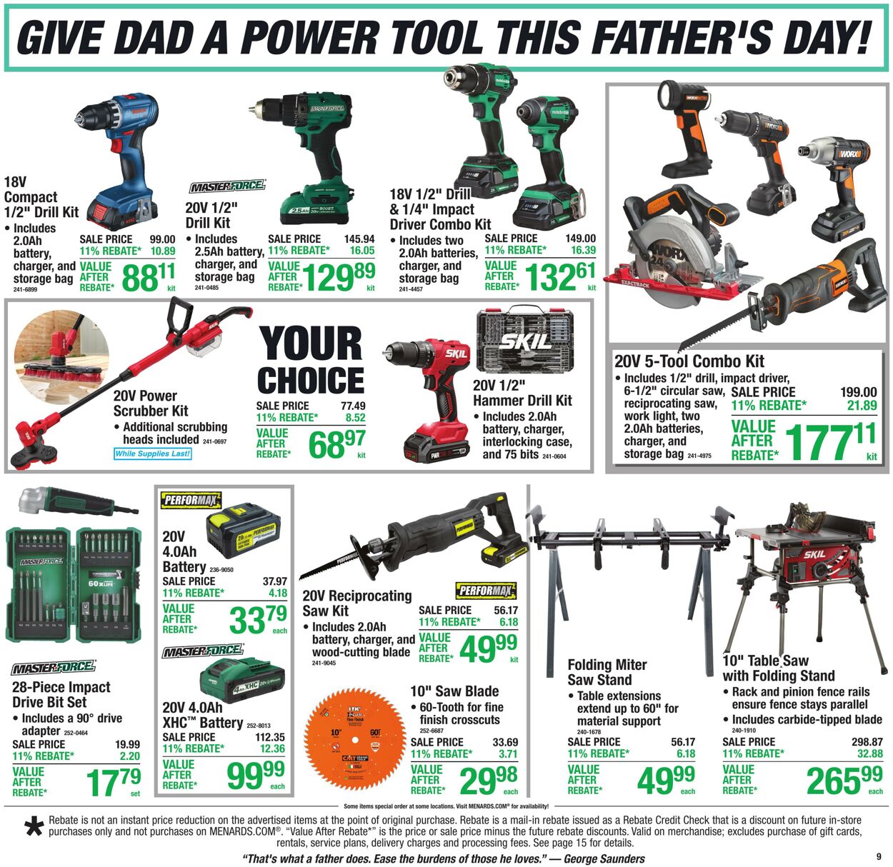 Catalogue Menards from 06/10/2026