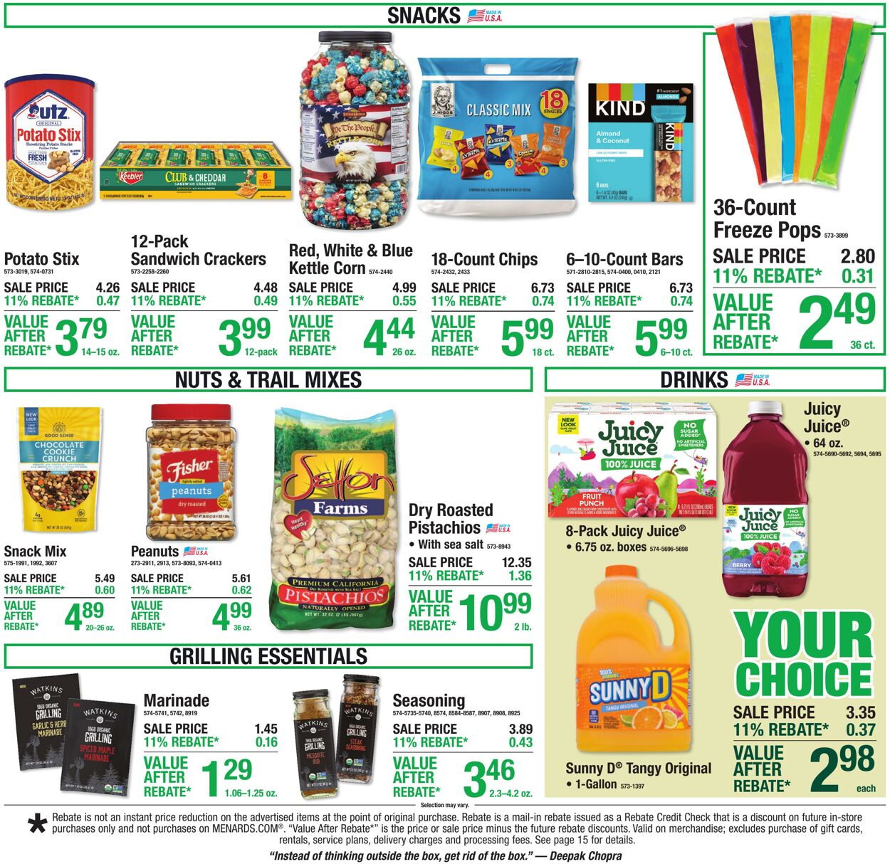 Catalogue Menards from 06/10/2026