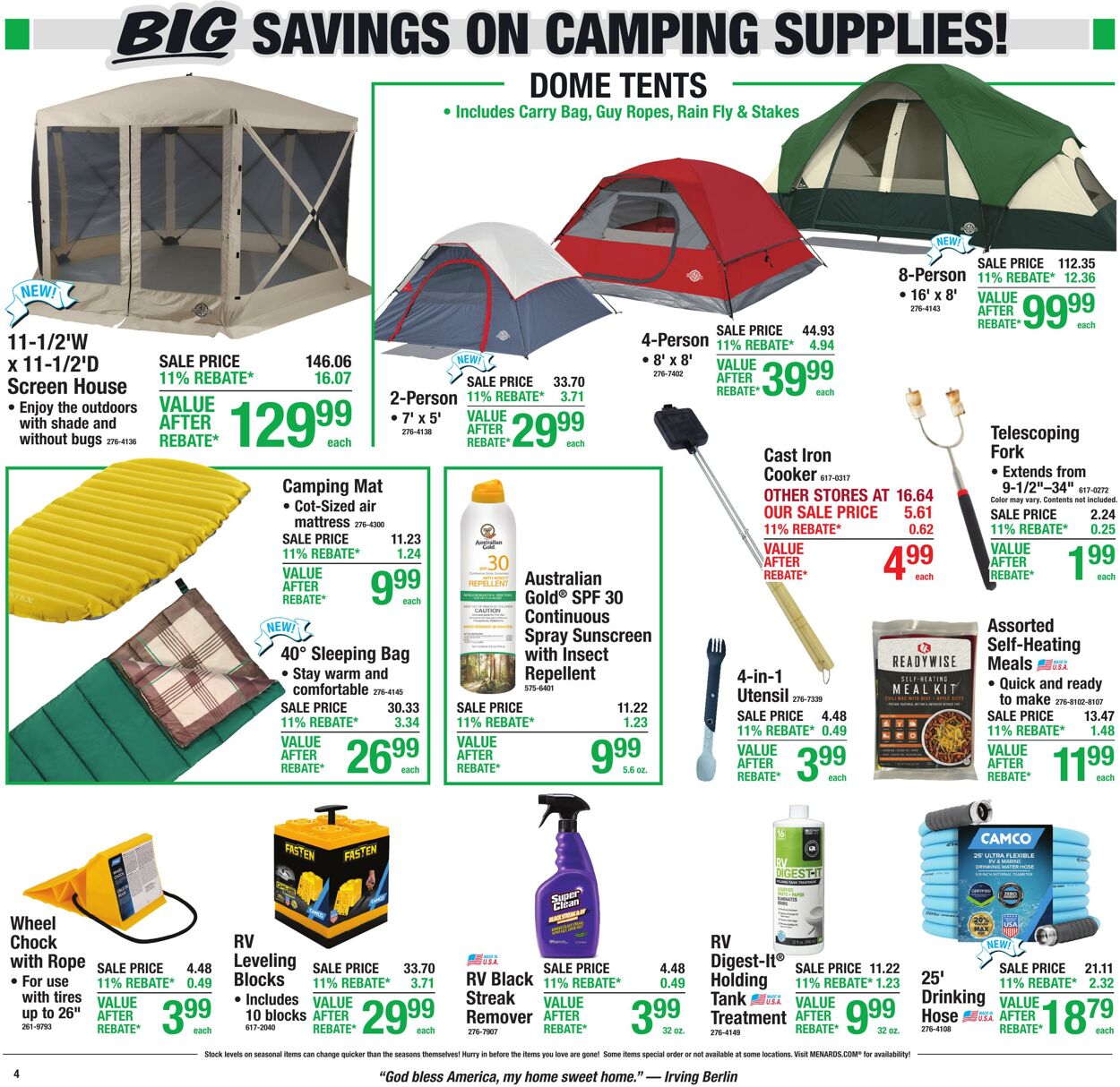 Catalogue Menards from 06/17/2026