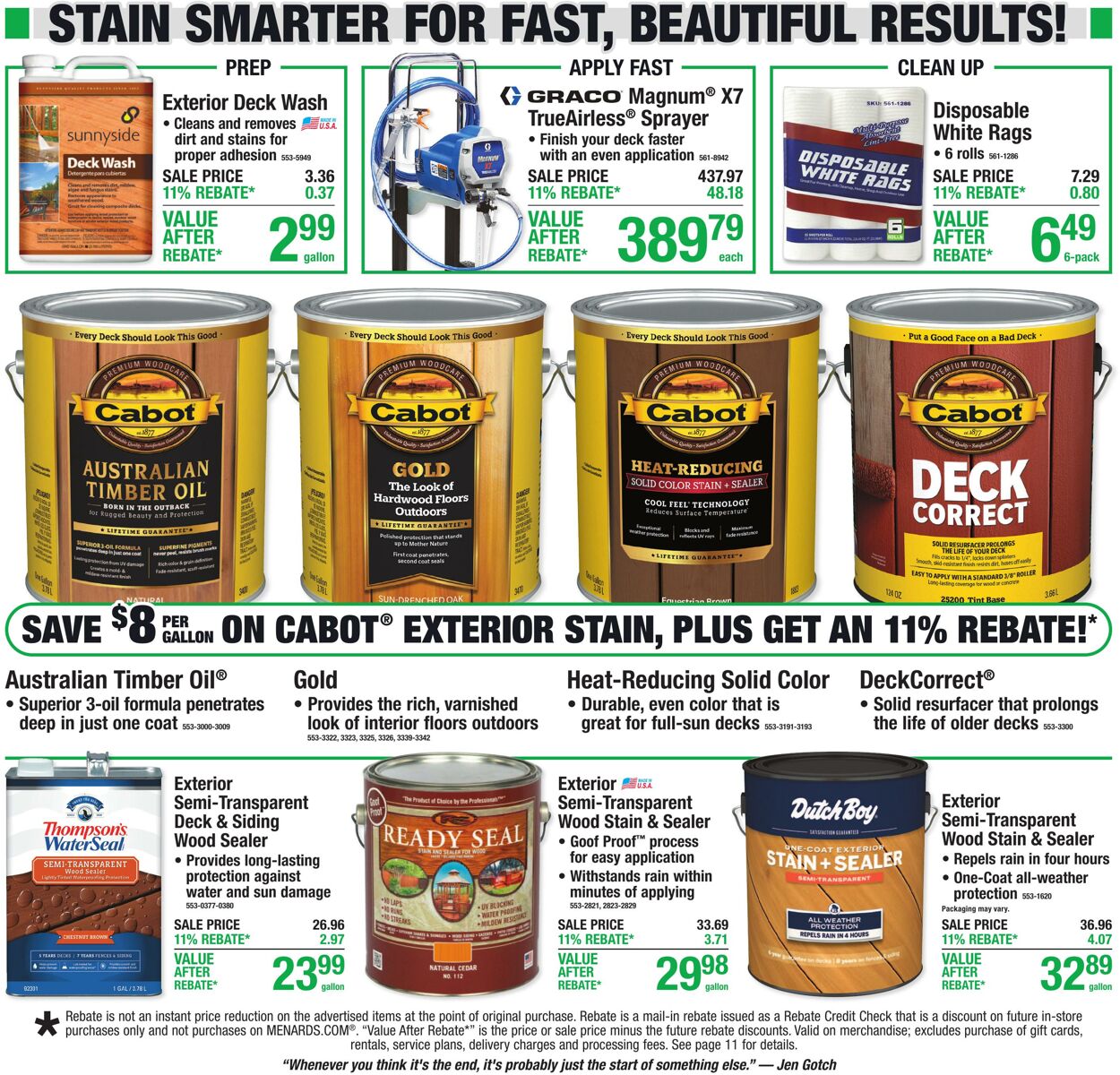 Catalogue Menards from 06/17/2026