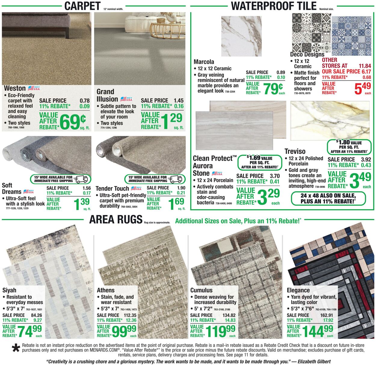 Catalogue Menards from 06/17/2026