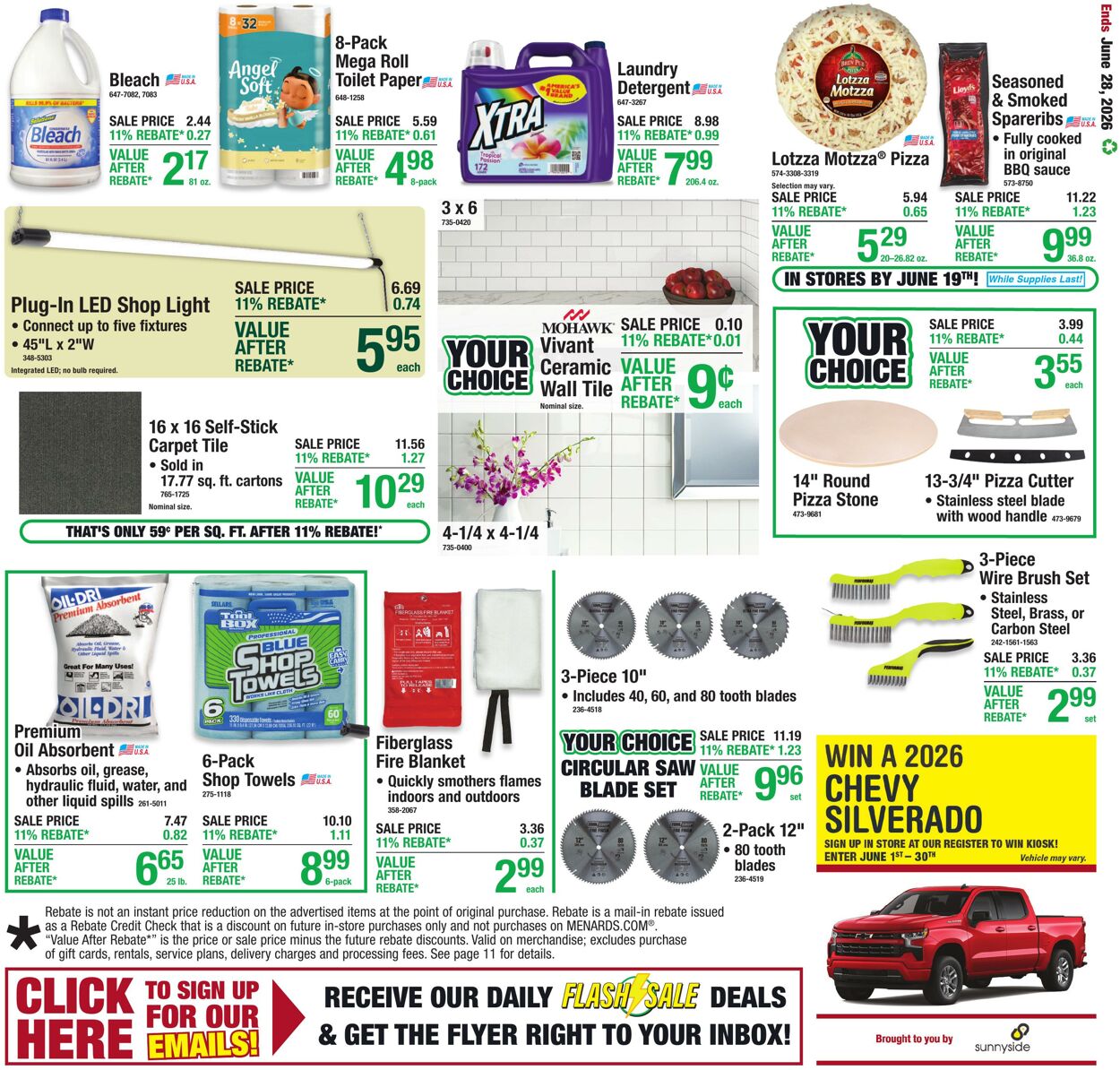 Catalogue Menards from 06/17/2026