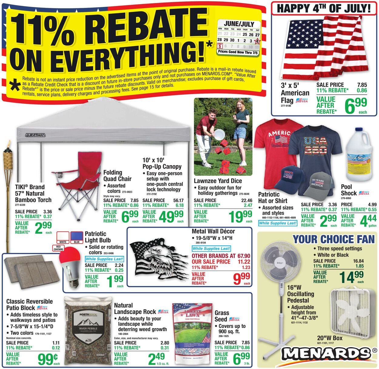 Catalogue Menards from 06/24/2026